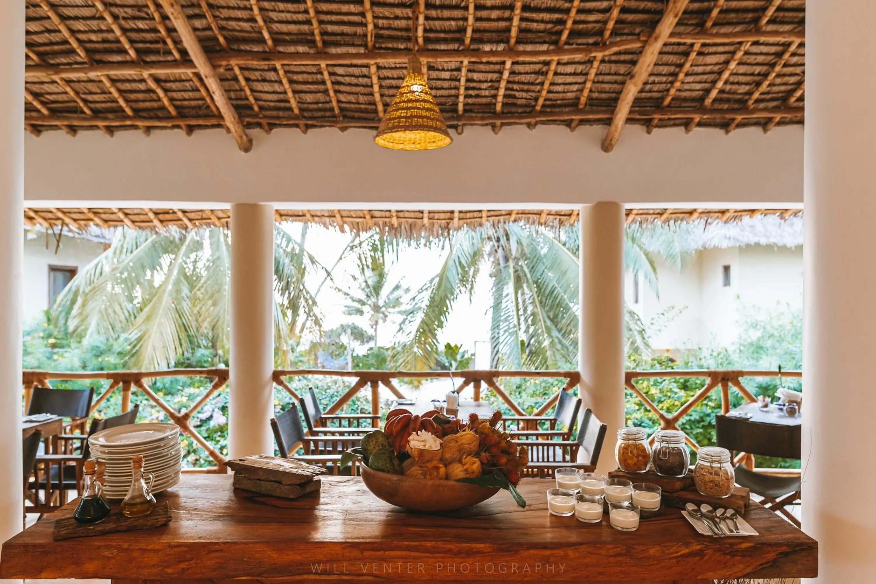 Restaurant/places to eat in Zanziblue Boutique Villas