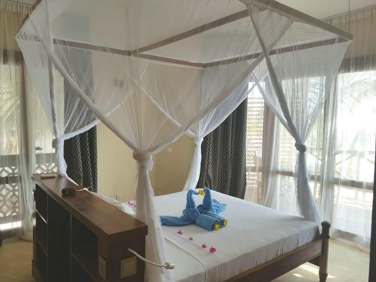 Bedroom, Bed in Zanziblue Boutique Villas