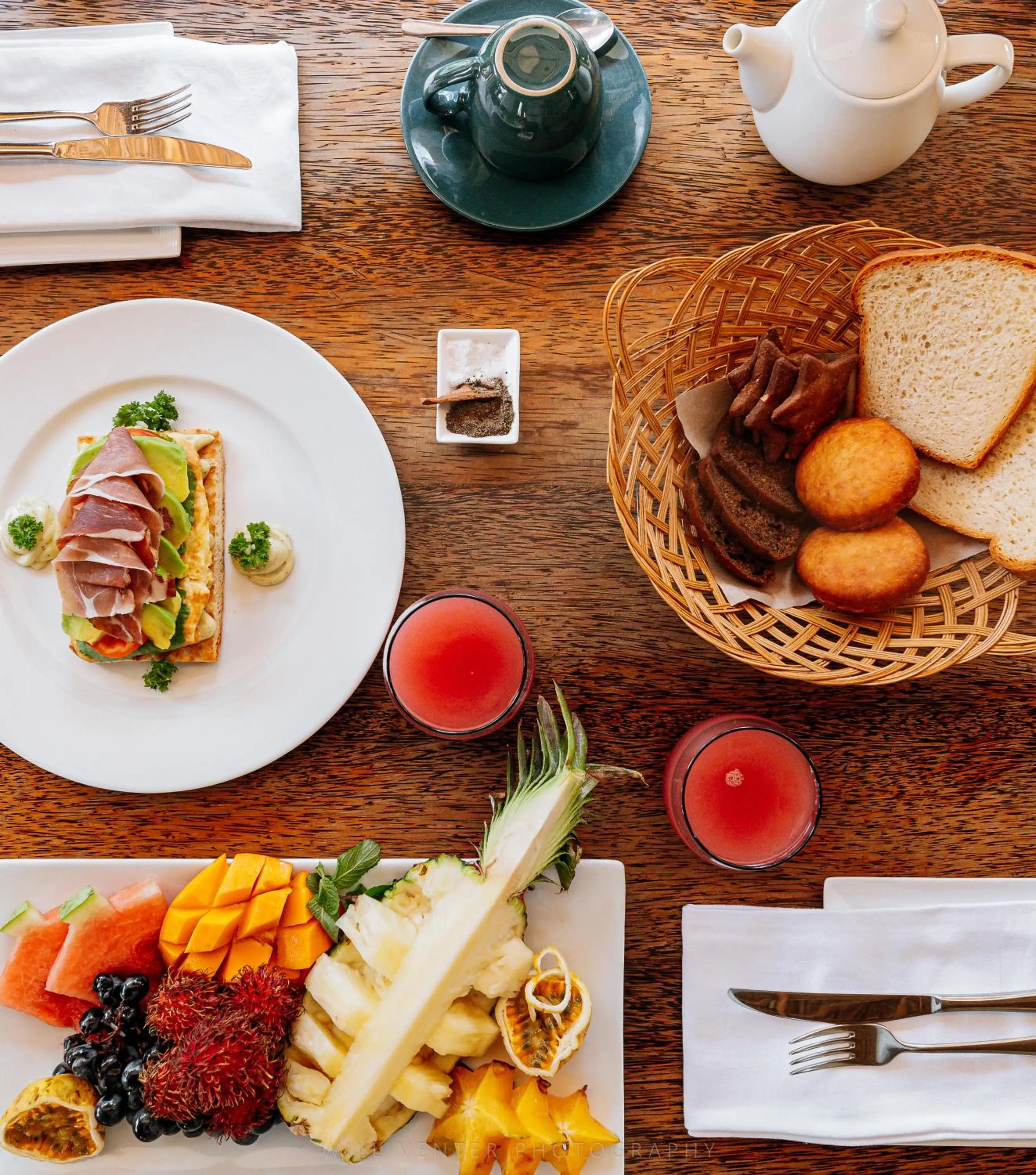 Food and drinks in Zanziblue Boutique Villas