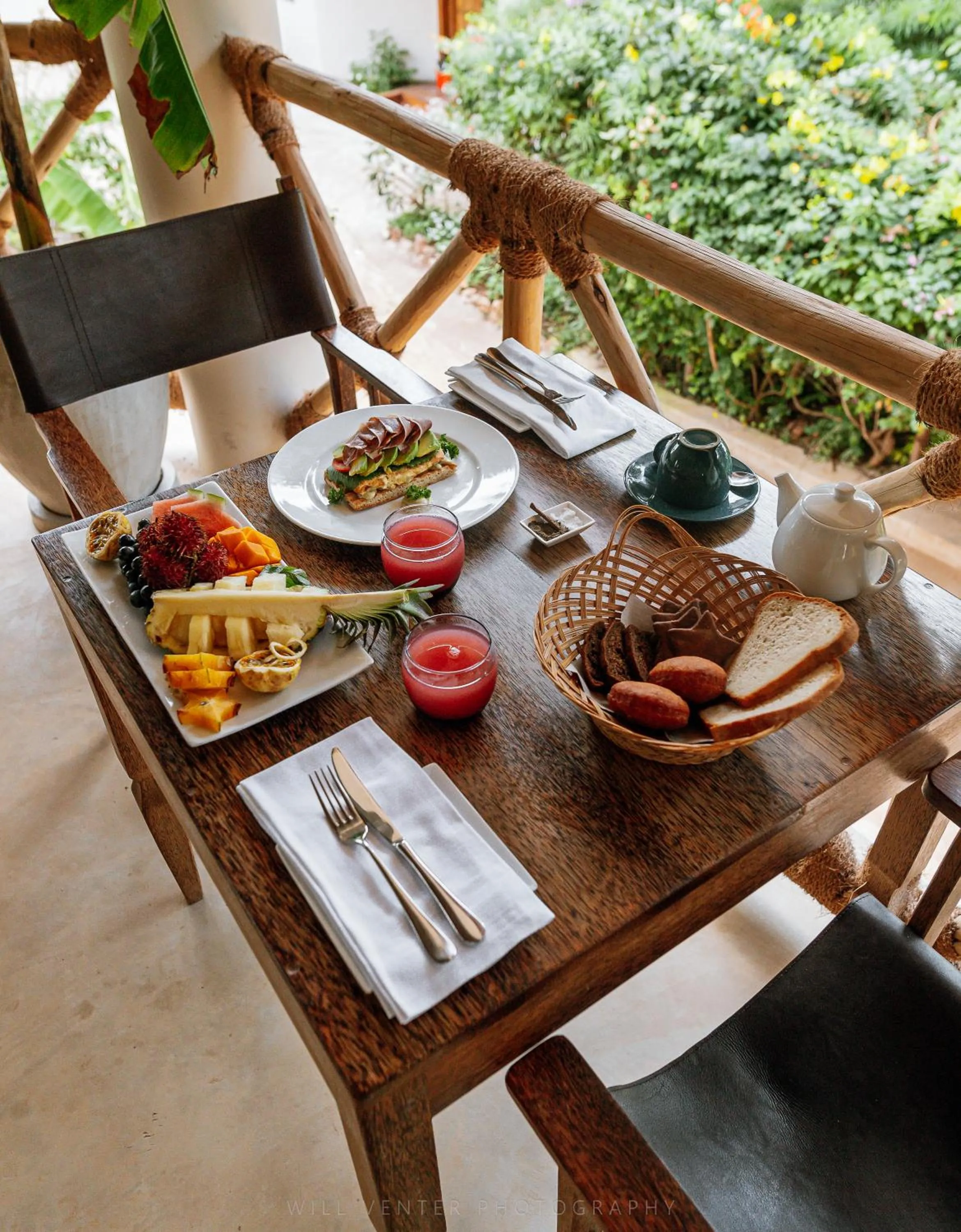Food and drinks in Zanziblue Boutique Villas