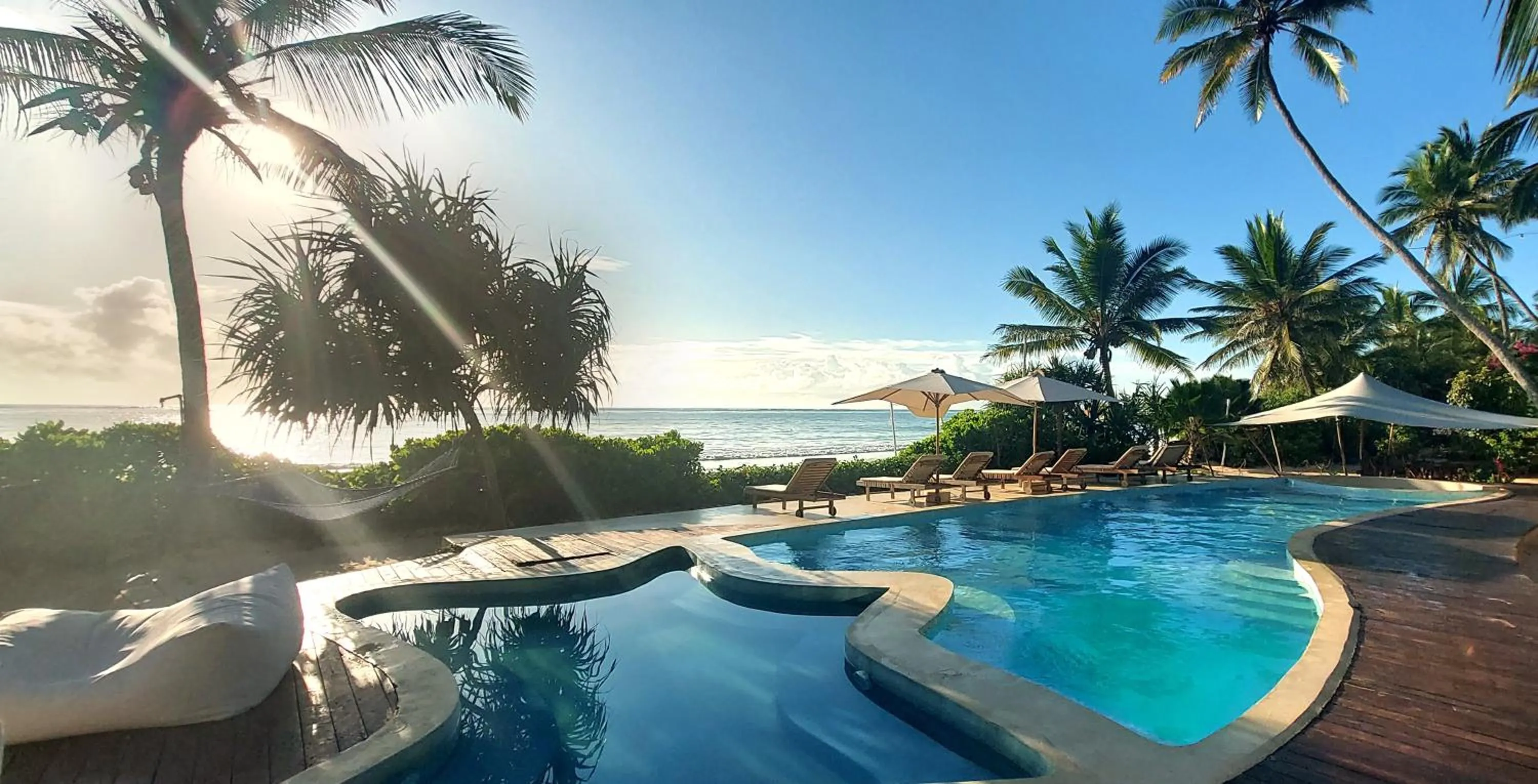 Swimming pool in Zanziblue Boutique Villas