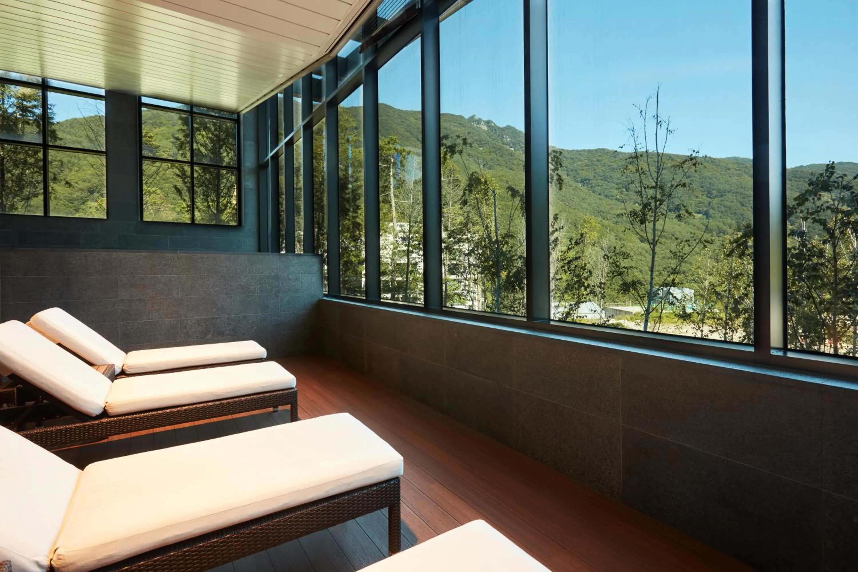 Sauna in PARK ROCHE Resort & Wellness