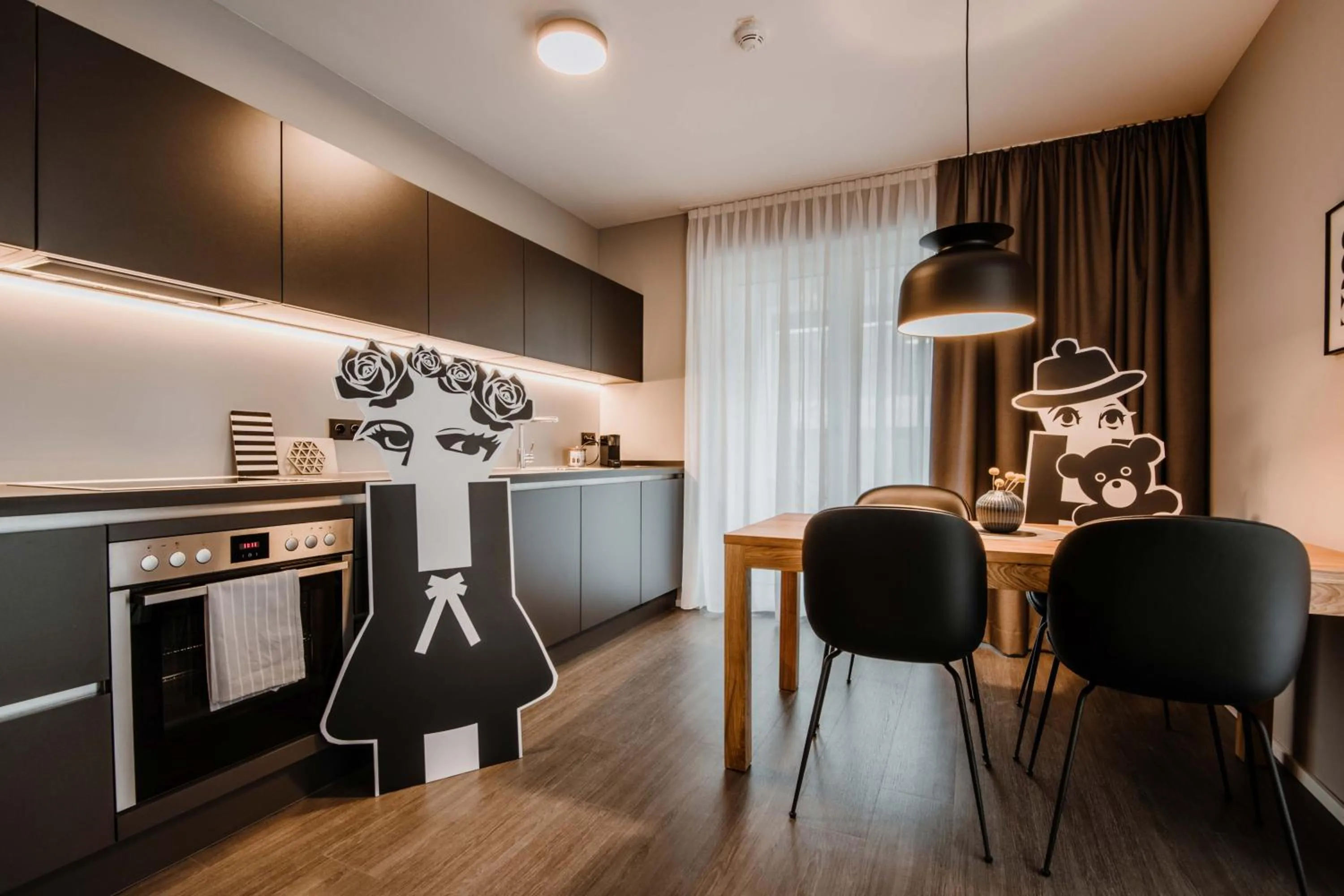 Kitchen or kitchenette in Timehouse Serviced Apartments