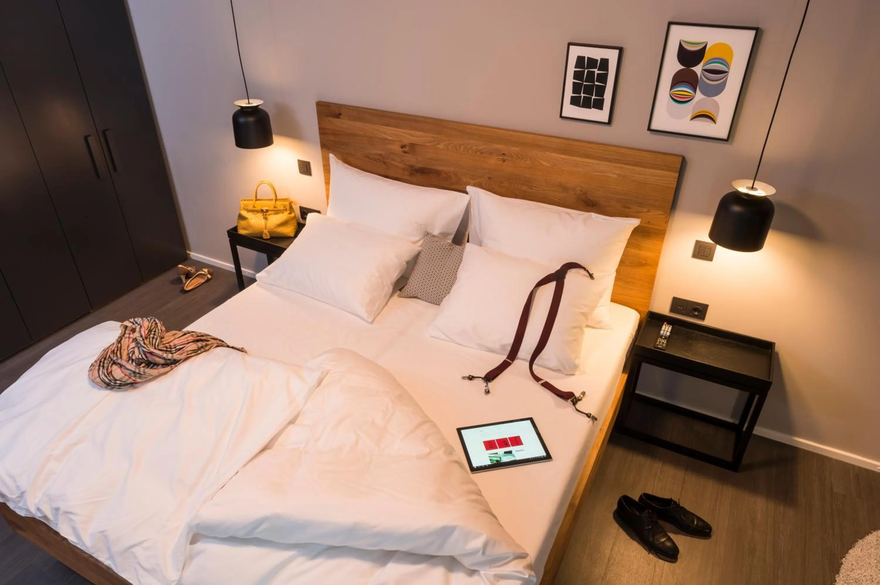 Bedroom, Bed in Timehouse Serviced Apartments