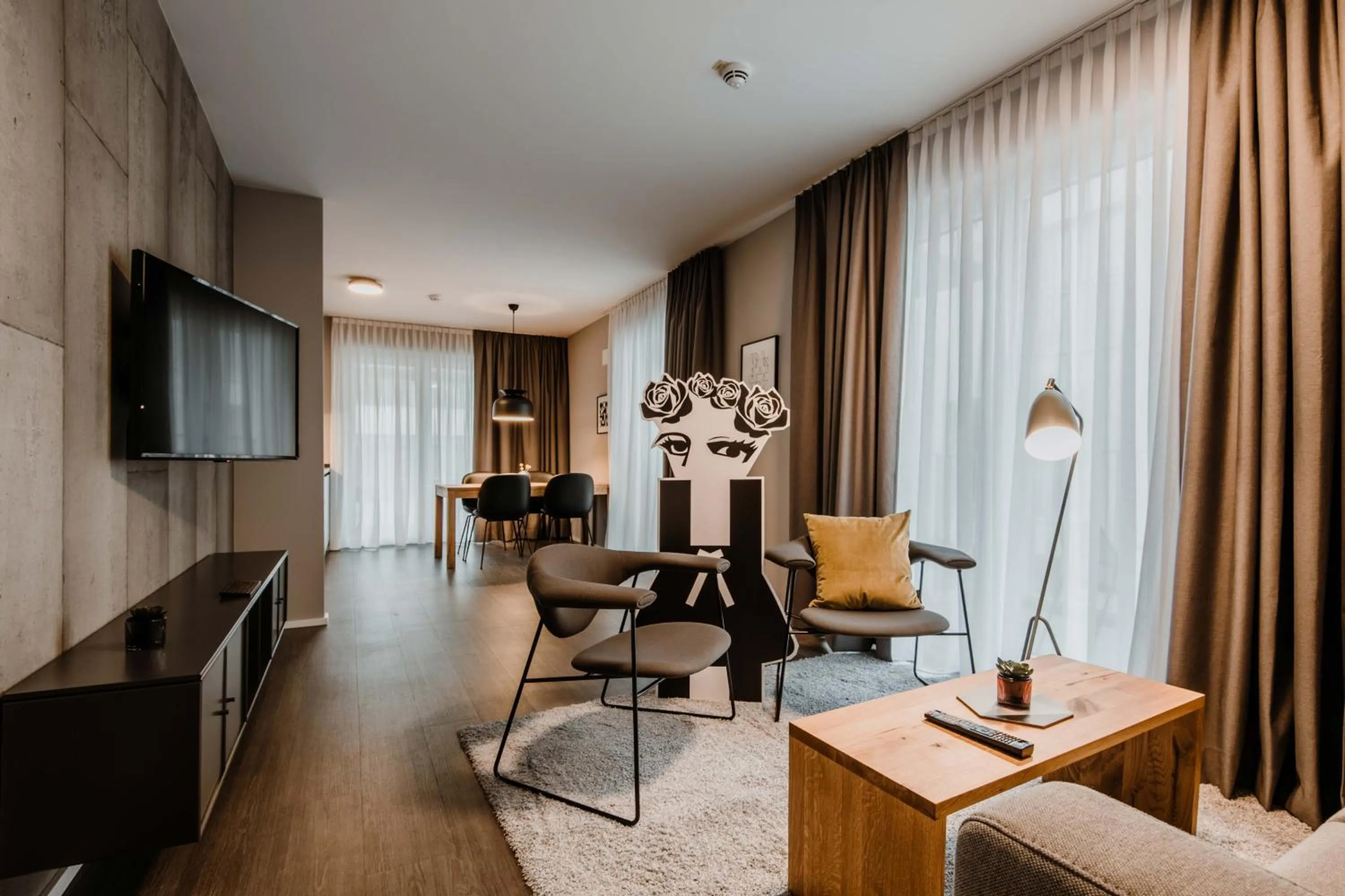 Living room in Timehouse Serviced Apartments