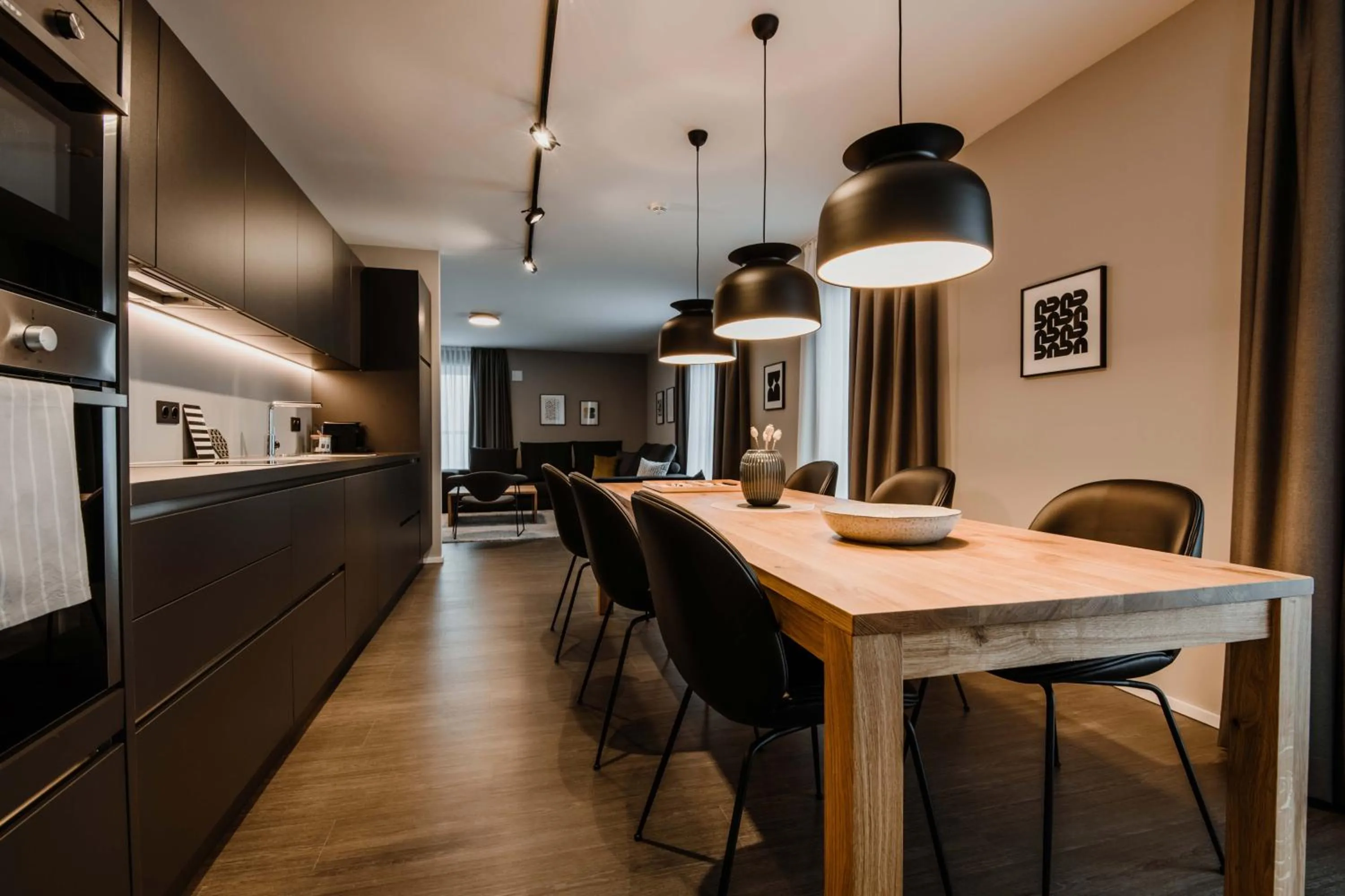 Kitchen or kitchenette in Timehouse Serviced Apartments