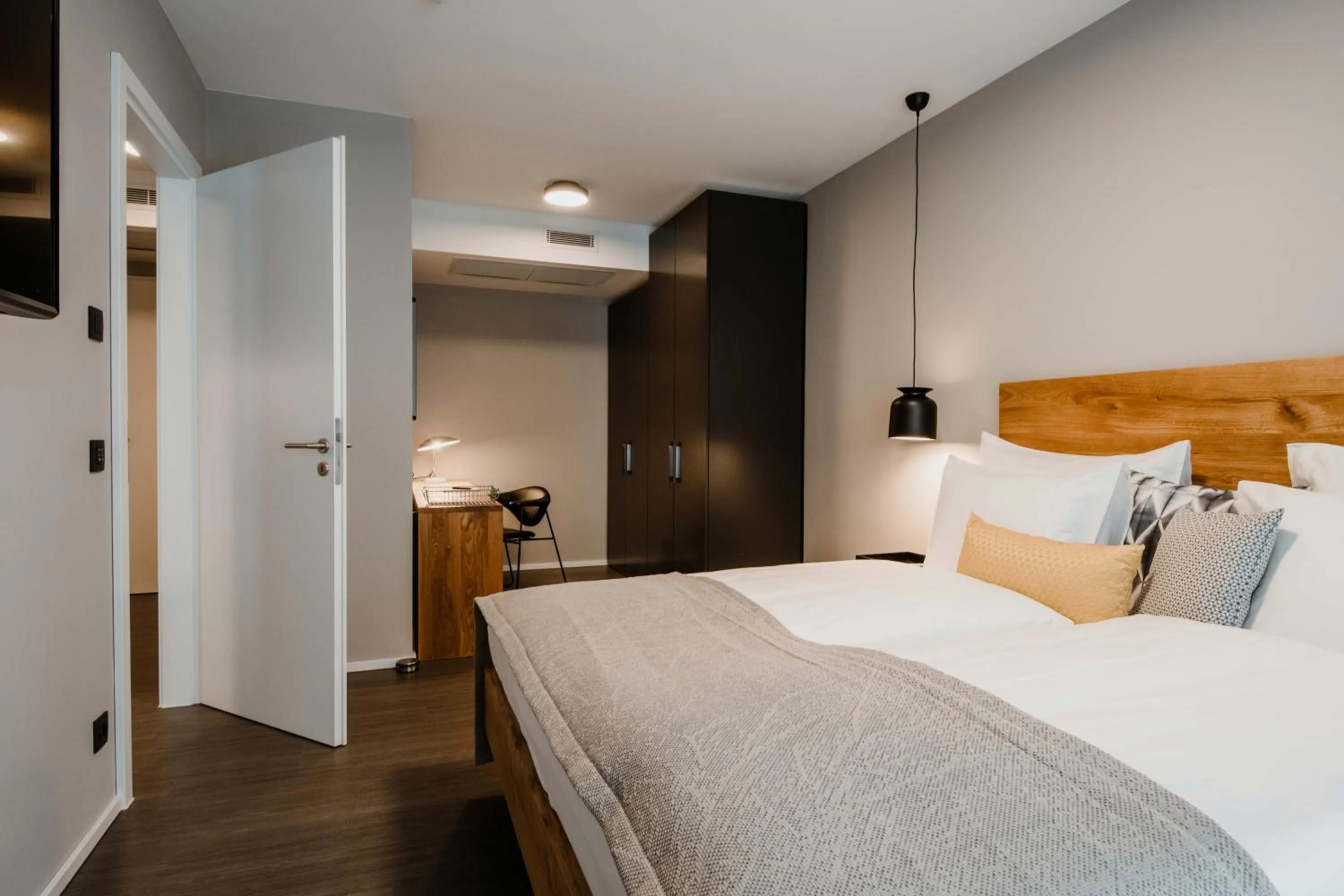 Bedroom, Bed in Timehouse Serviced Apartments