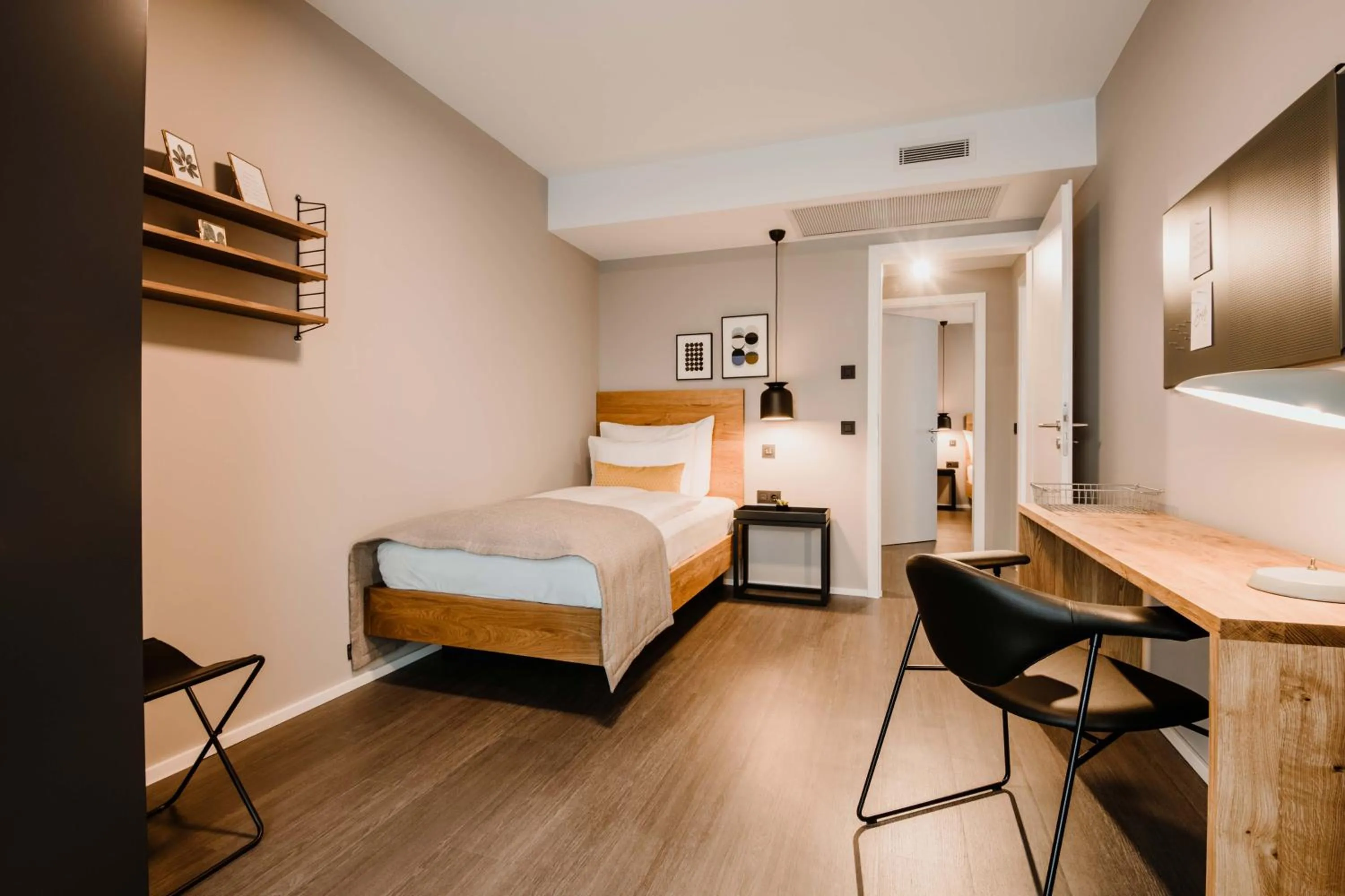 Seating area, Bed in Timehouse Serviced Apartments