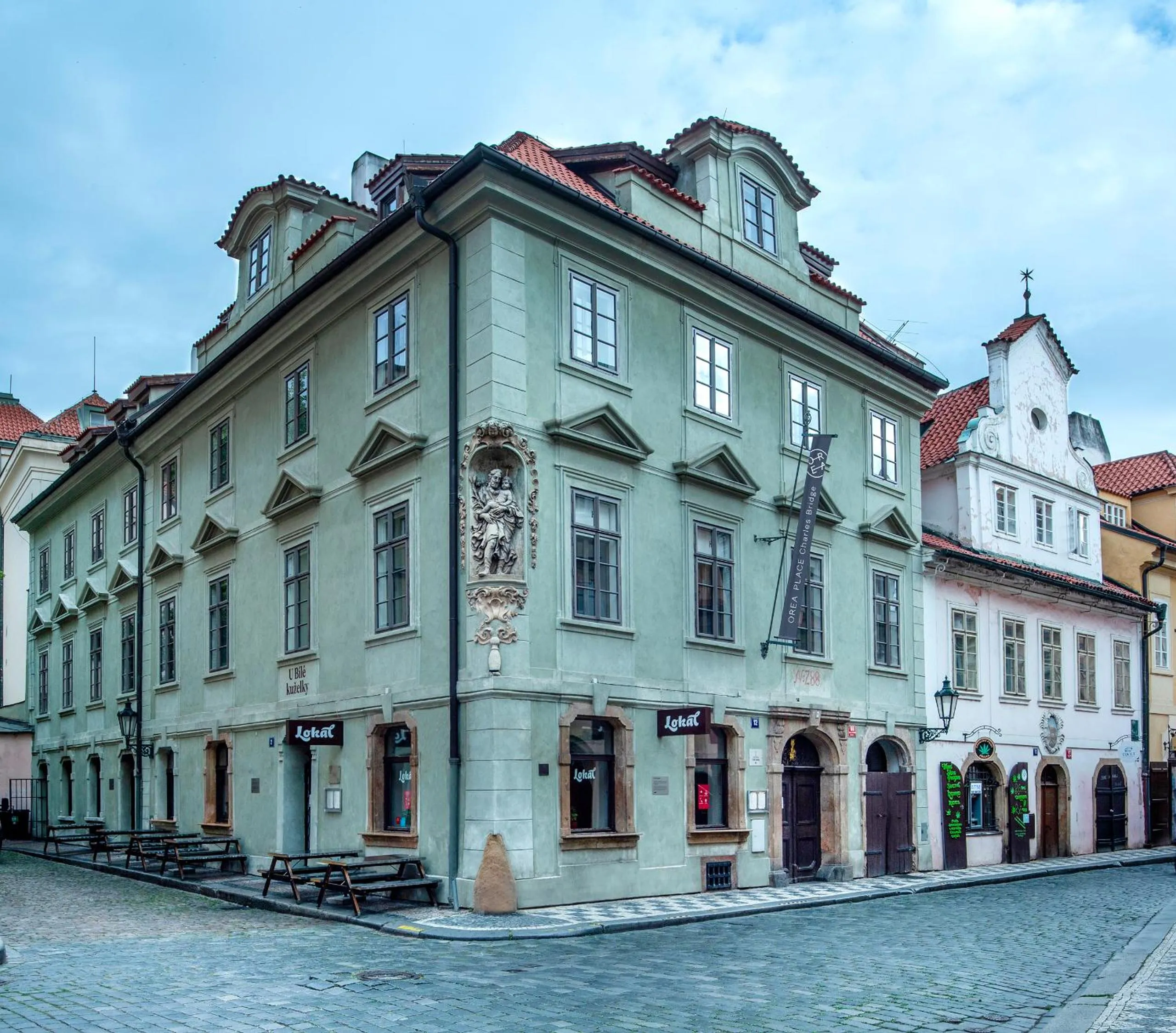 Property building in Charles Bridge Rooms & Suites by SIVEK HOTELS