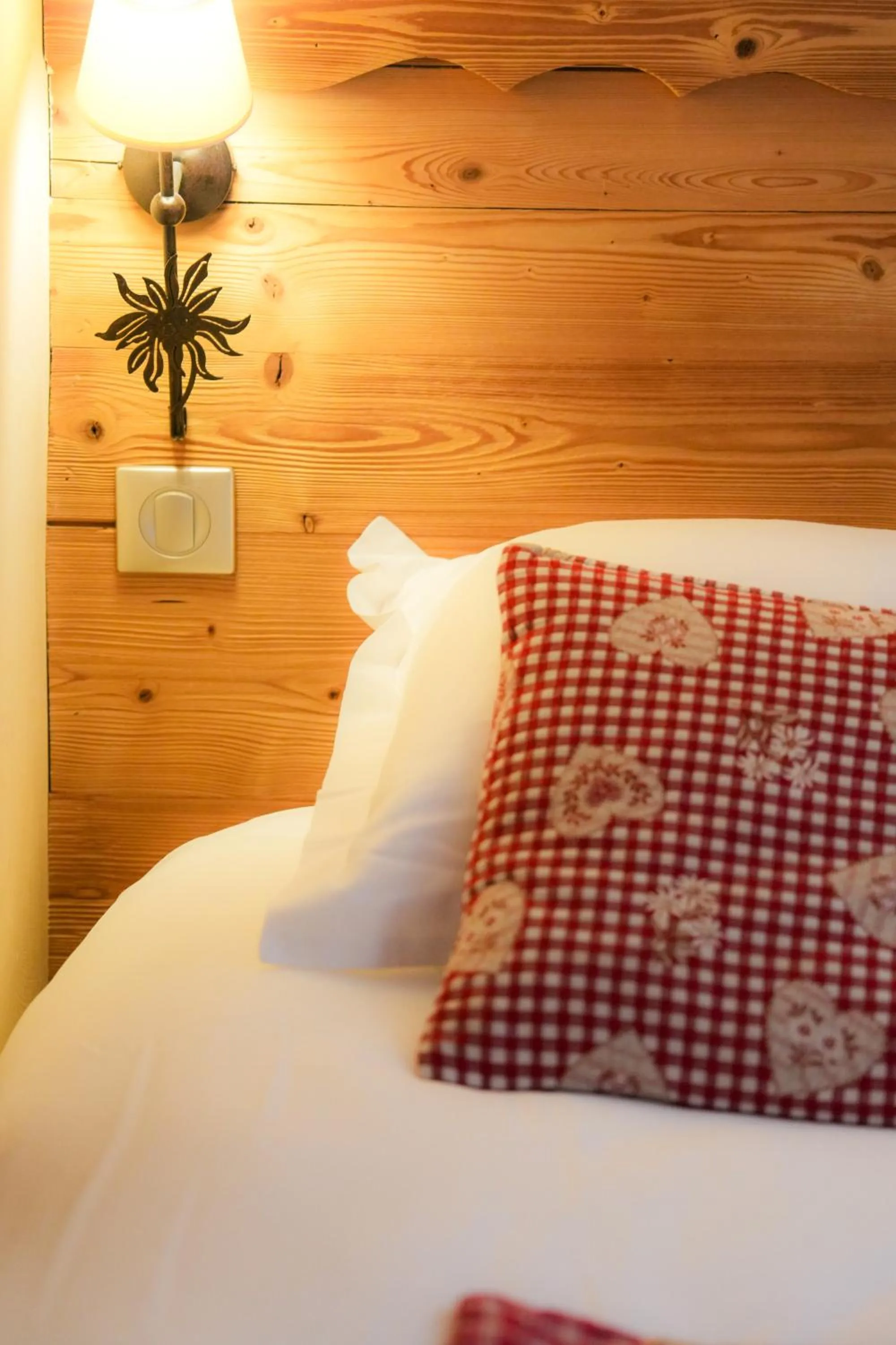 Bed in Auberge du Manoir