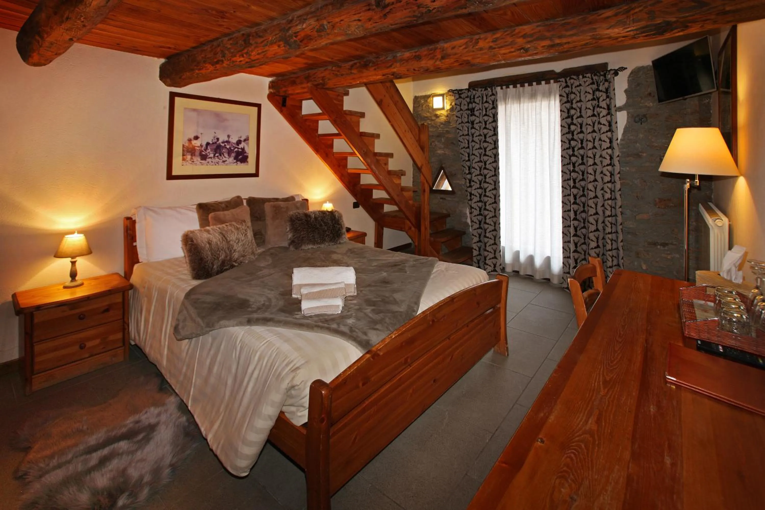 Bed in Chalet Faure