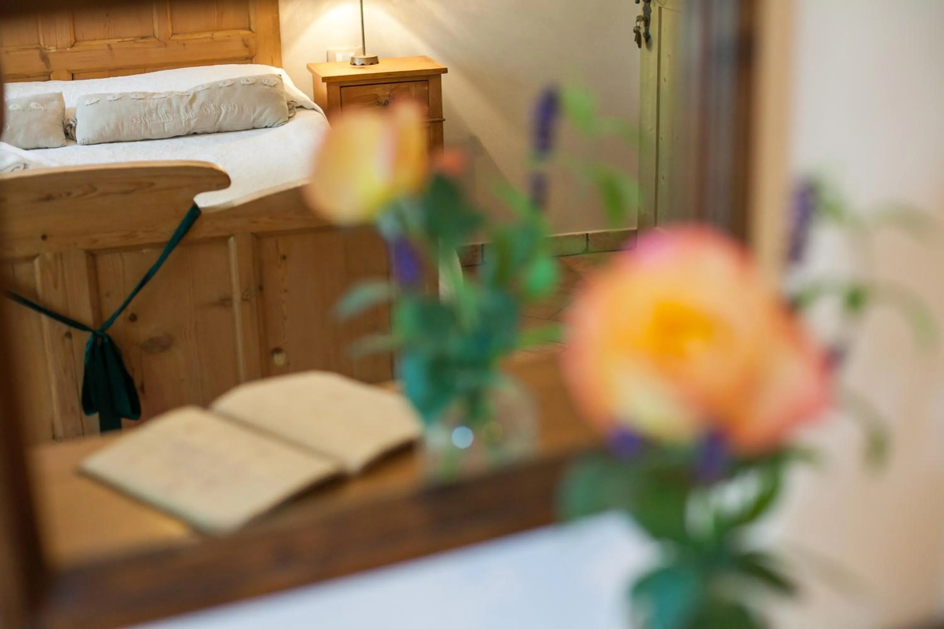 Bed in Agriturismo Maso Lizzone