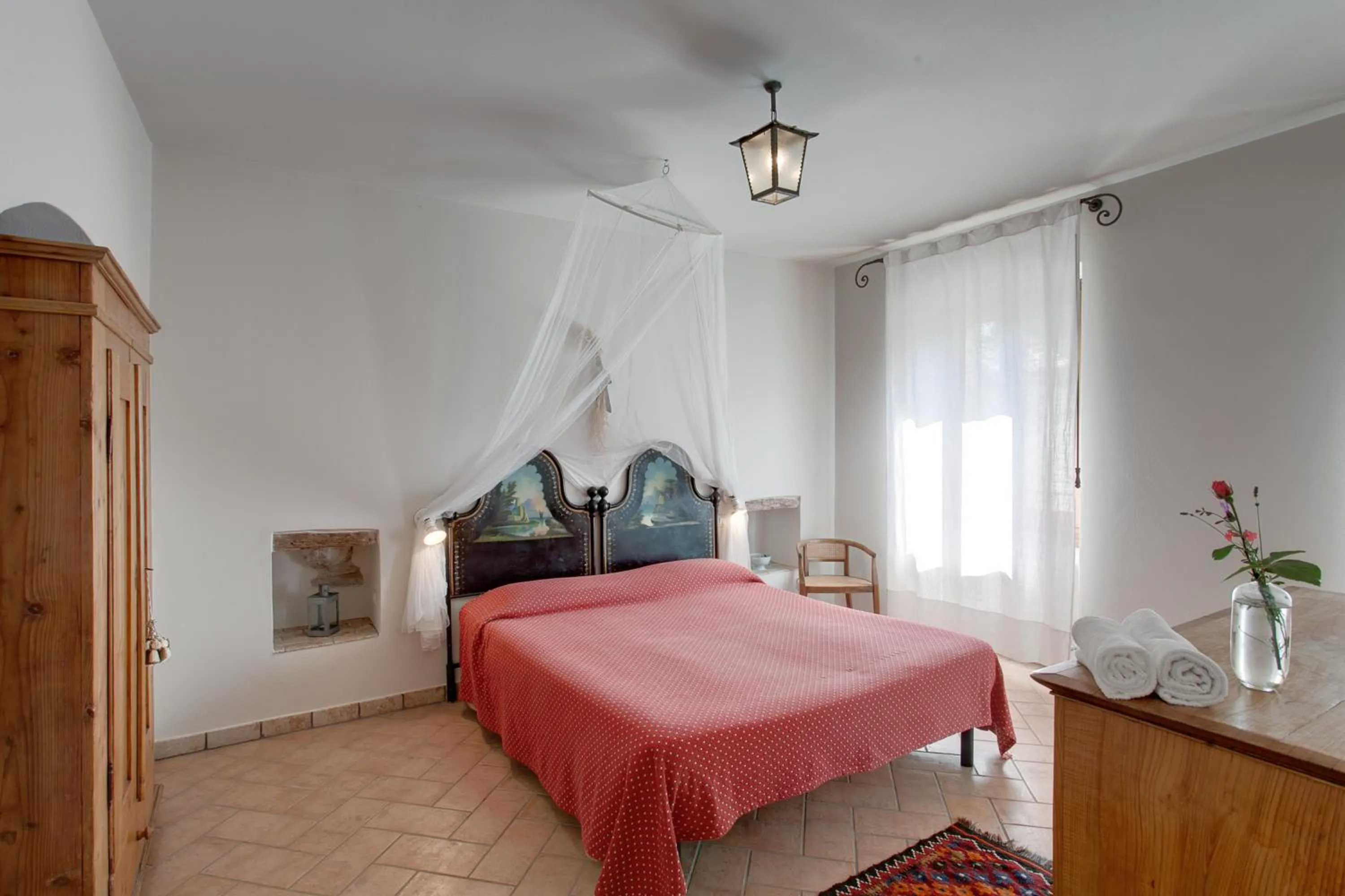 Bed in Agriturismo Maso Lizzone