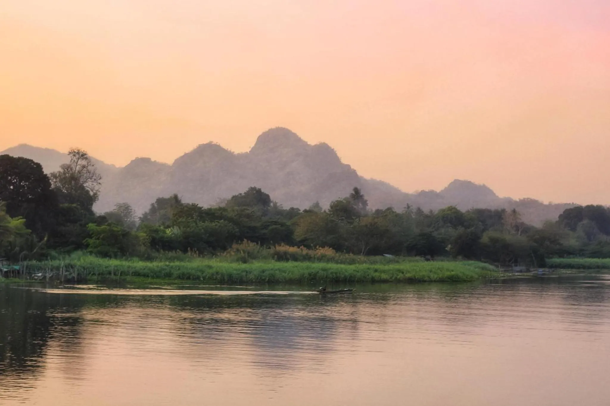 Natural landscape in Golden Dragon Kanchanaburi