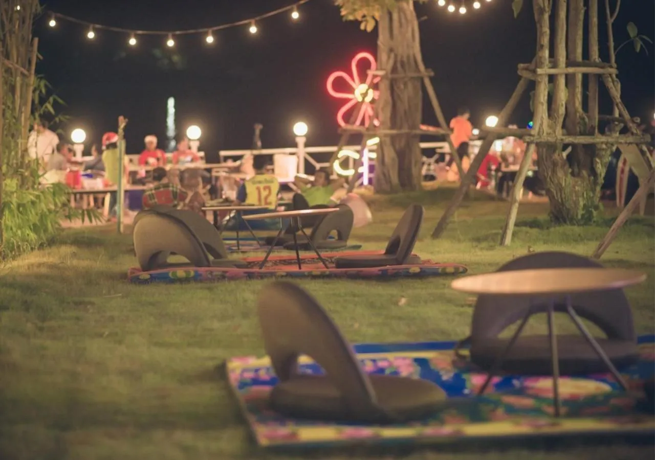 Patio in Golden Dragon Kanchanaburi