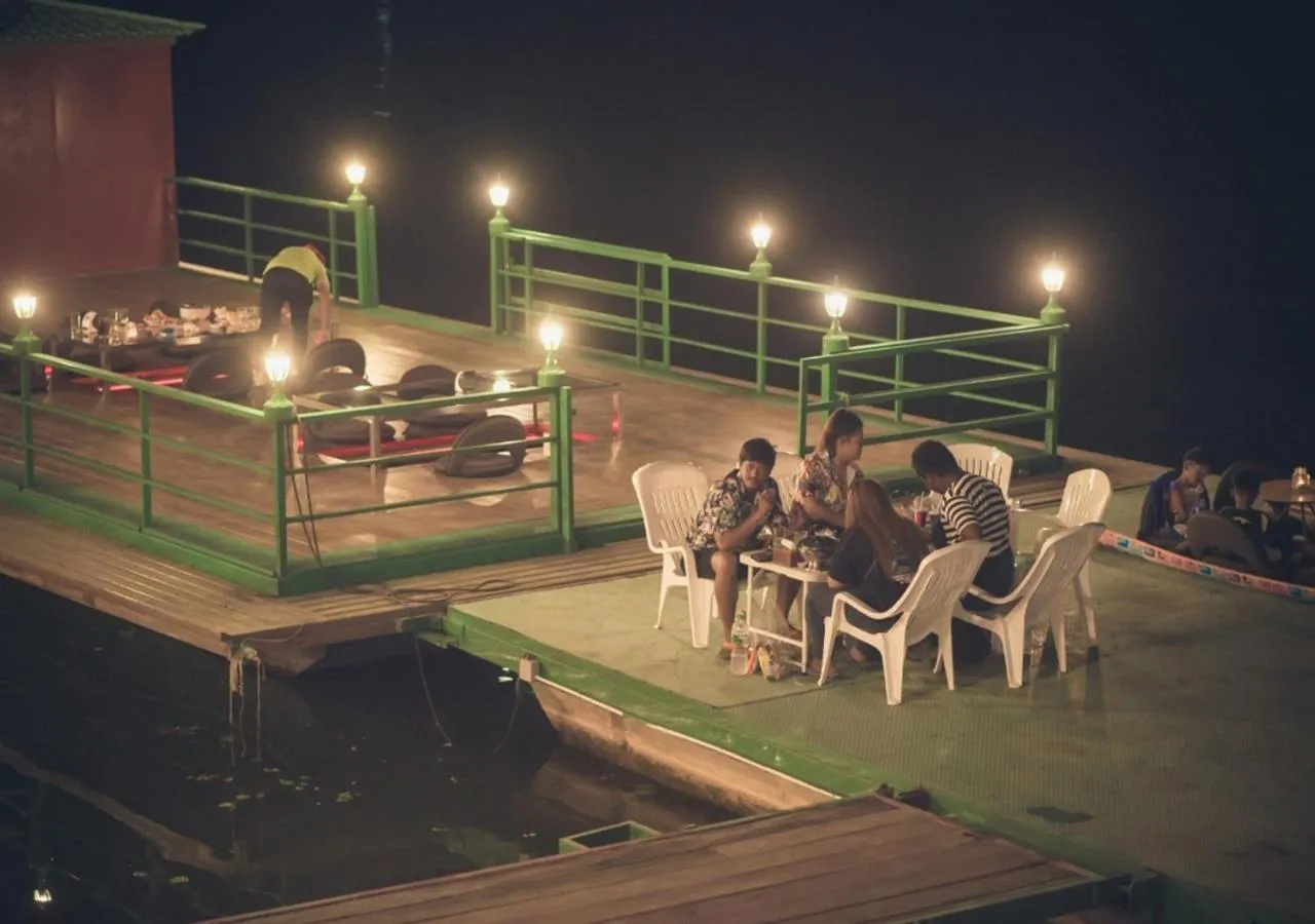 People in Golden Dragon Kanchanaburi