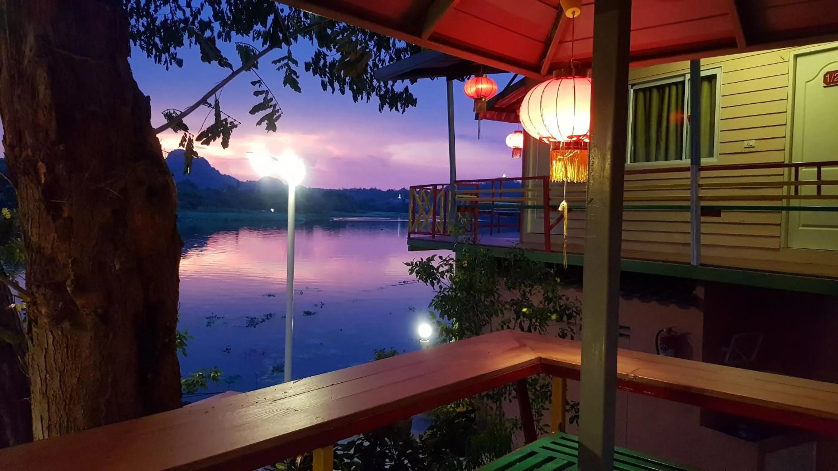 River view in Golden Dragon Kanchanaburi