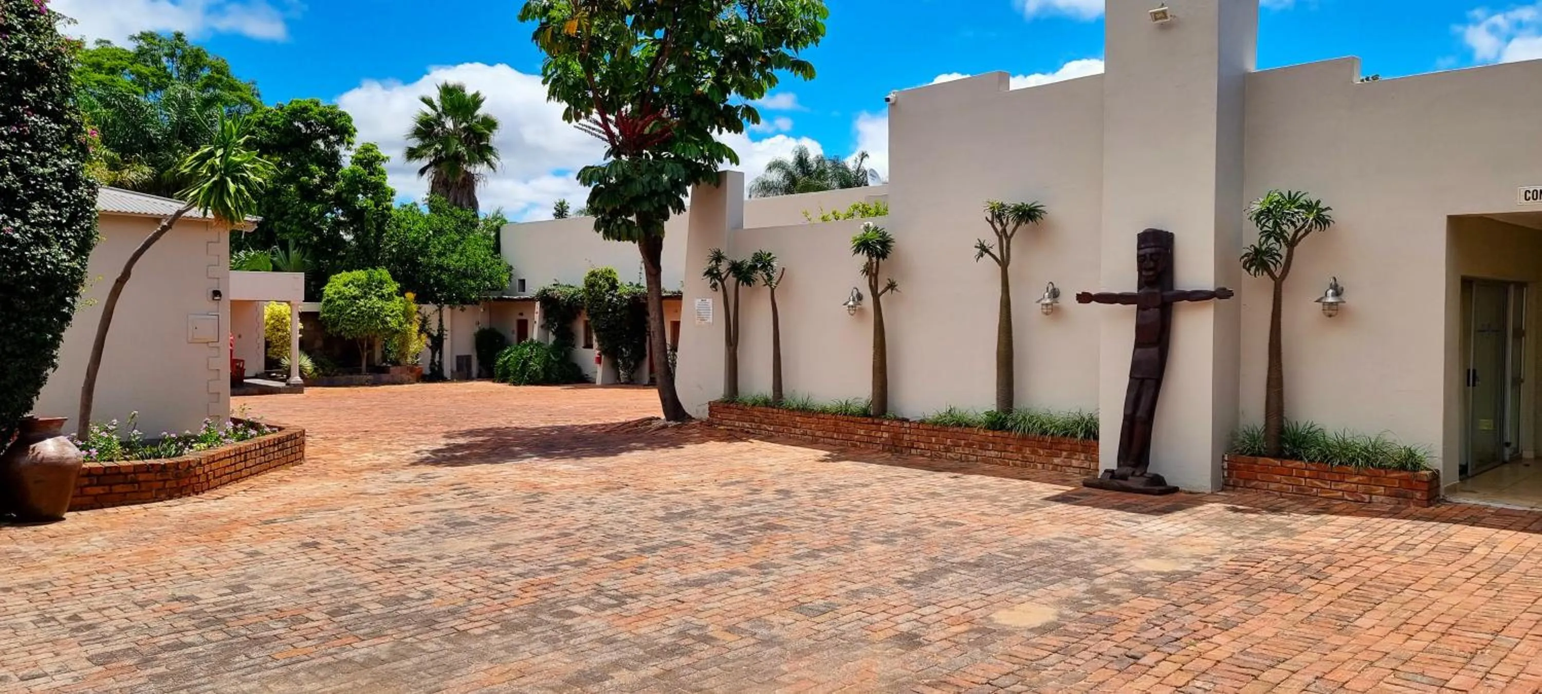 Property building in African Roots Guest House