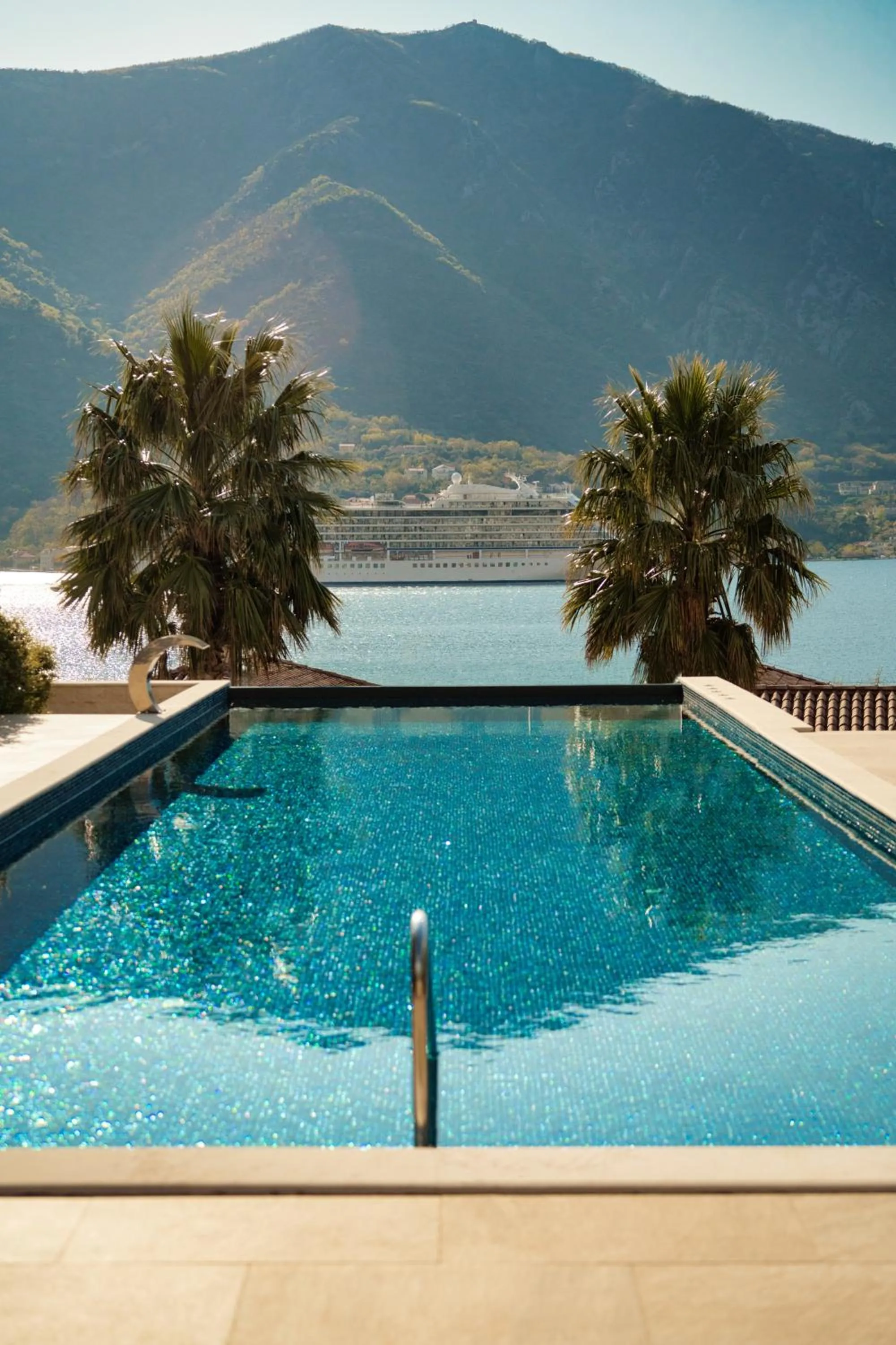 Swimming pool in HUMA Kotor Bay Hotel and Villas