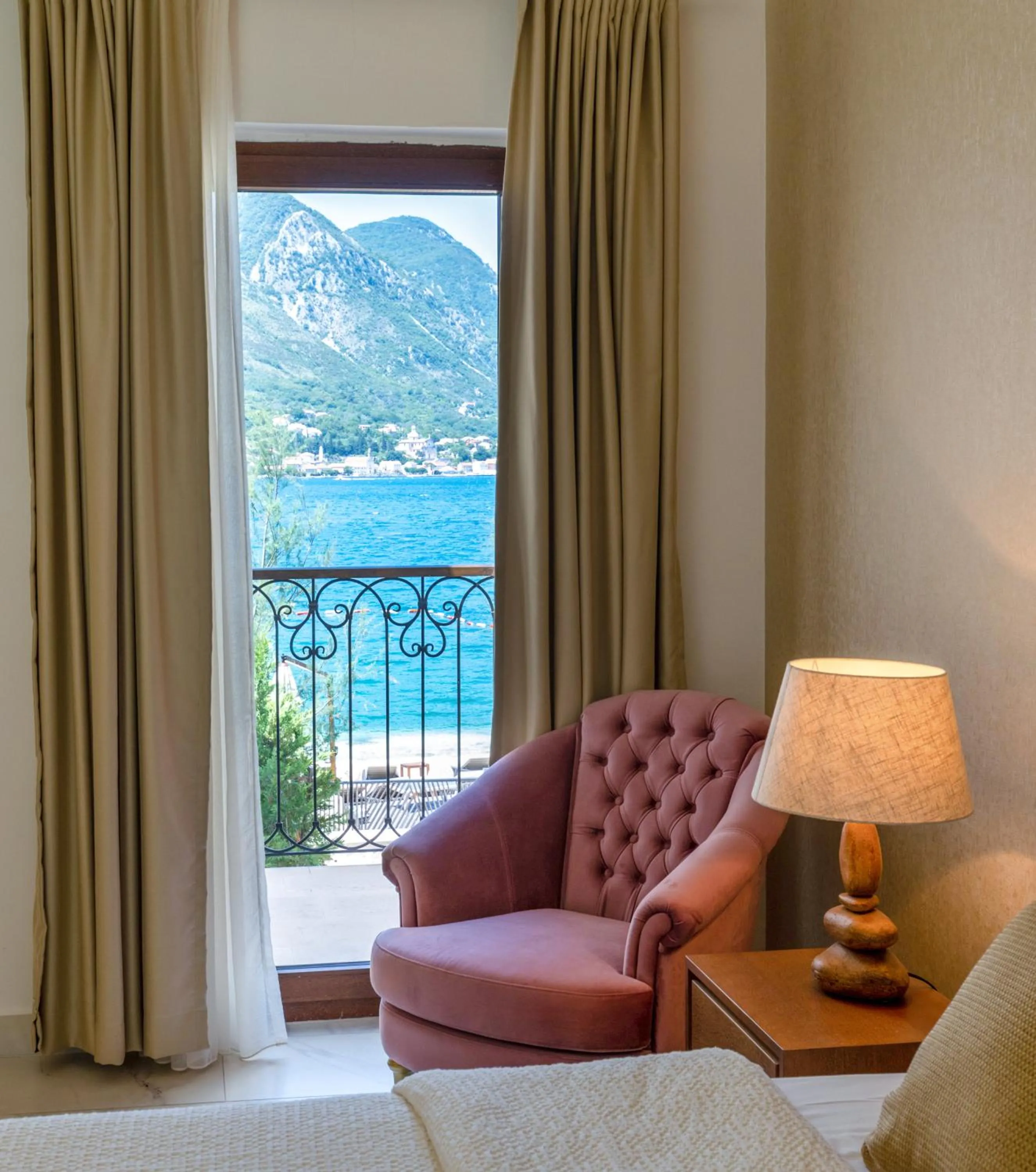 Seating area in HUMA Kotor Bay Hotel and Villas