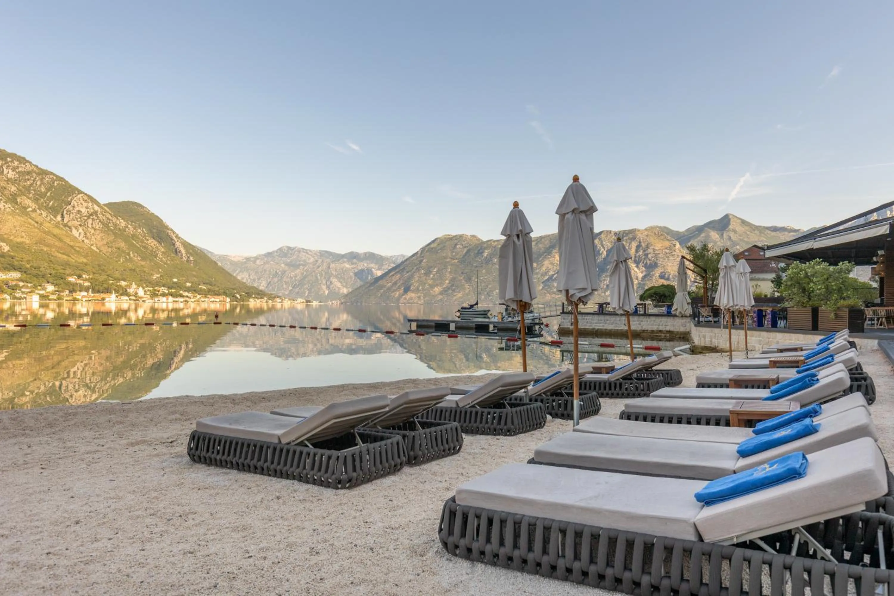 Beach in HUMA Kotor Bay Hotel and Villas