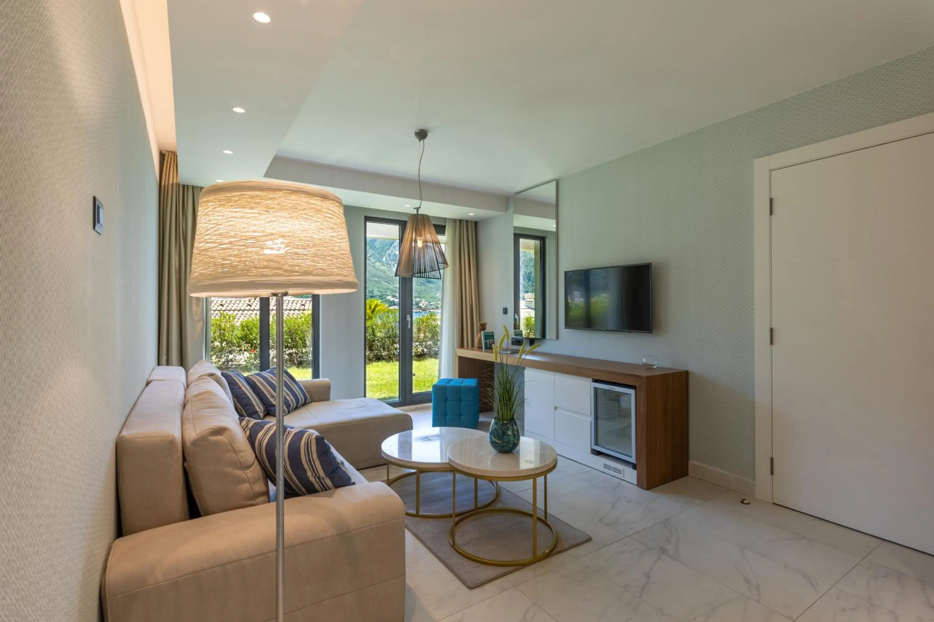 Living room in HUMA Kotor Bay Hotel and Villas