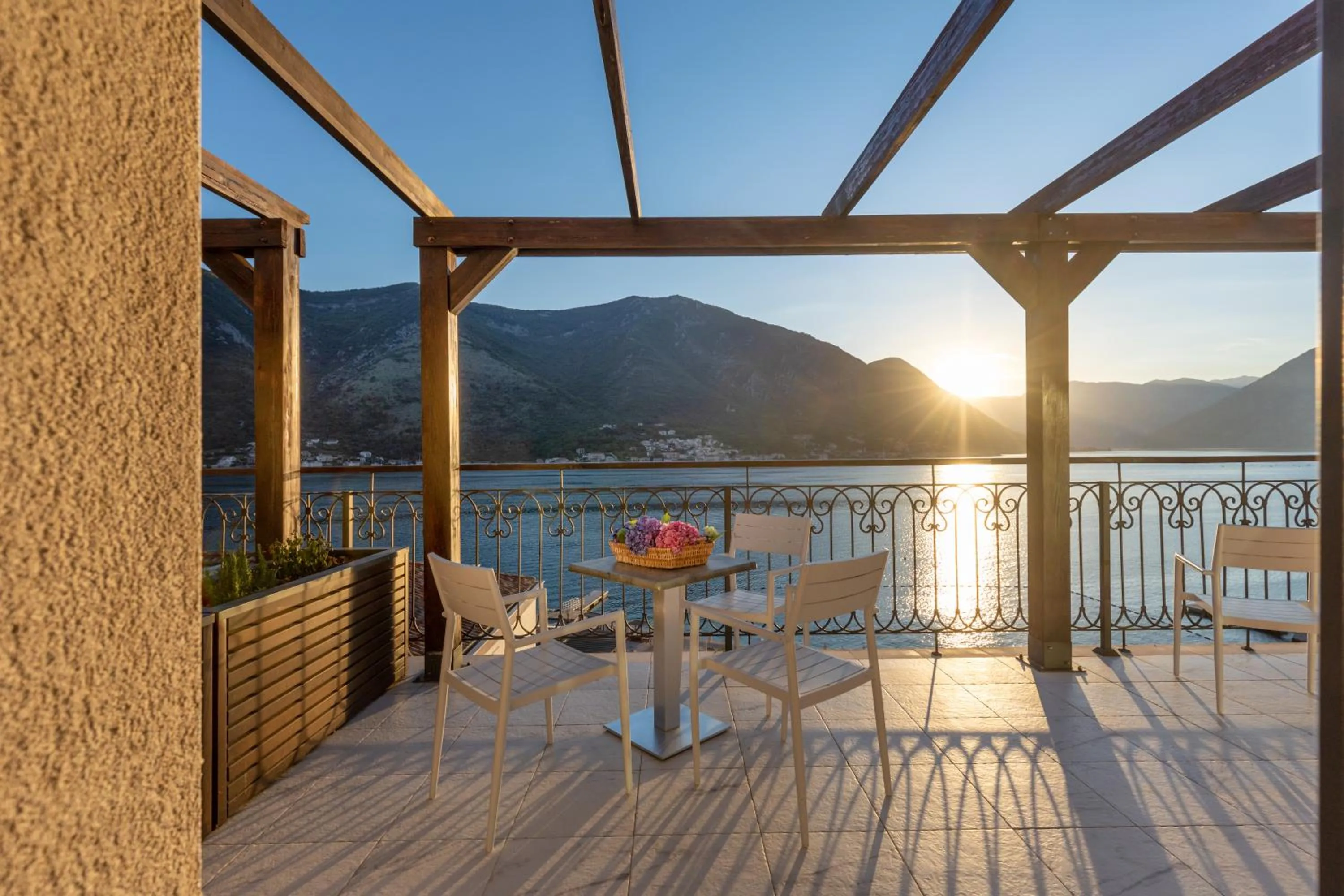 Balcony/Terrace in HUMA Kotor Bay Hotel and Villas