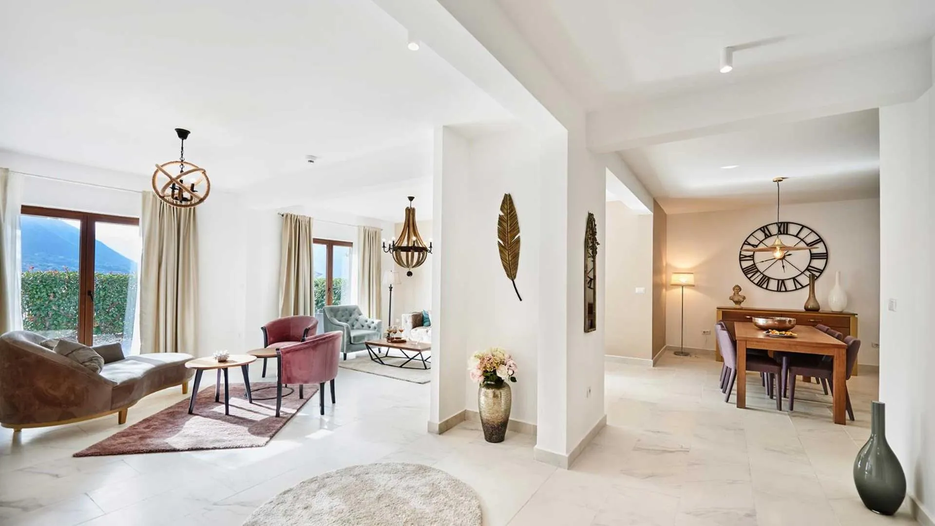 Living room in HUMA Kotor Bay Hotel and Villas