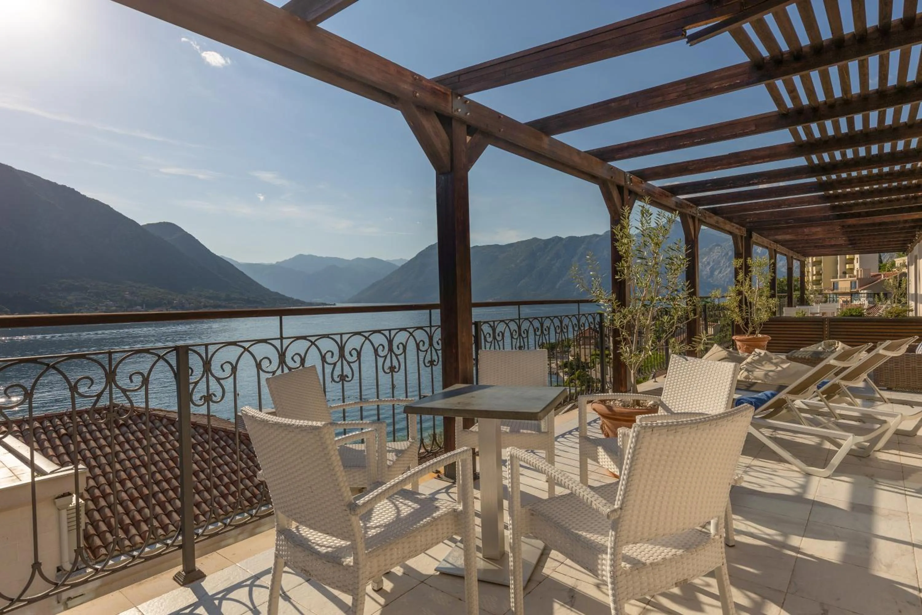Balcony/Terrace in HUMA Kotor Bay Hotel and Villas