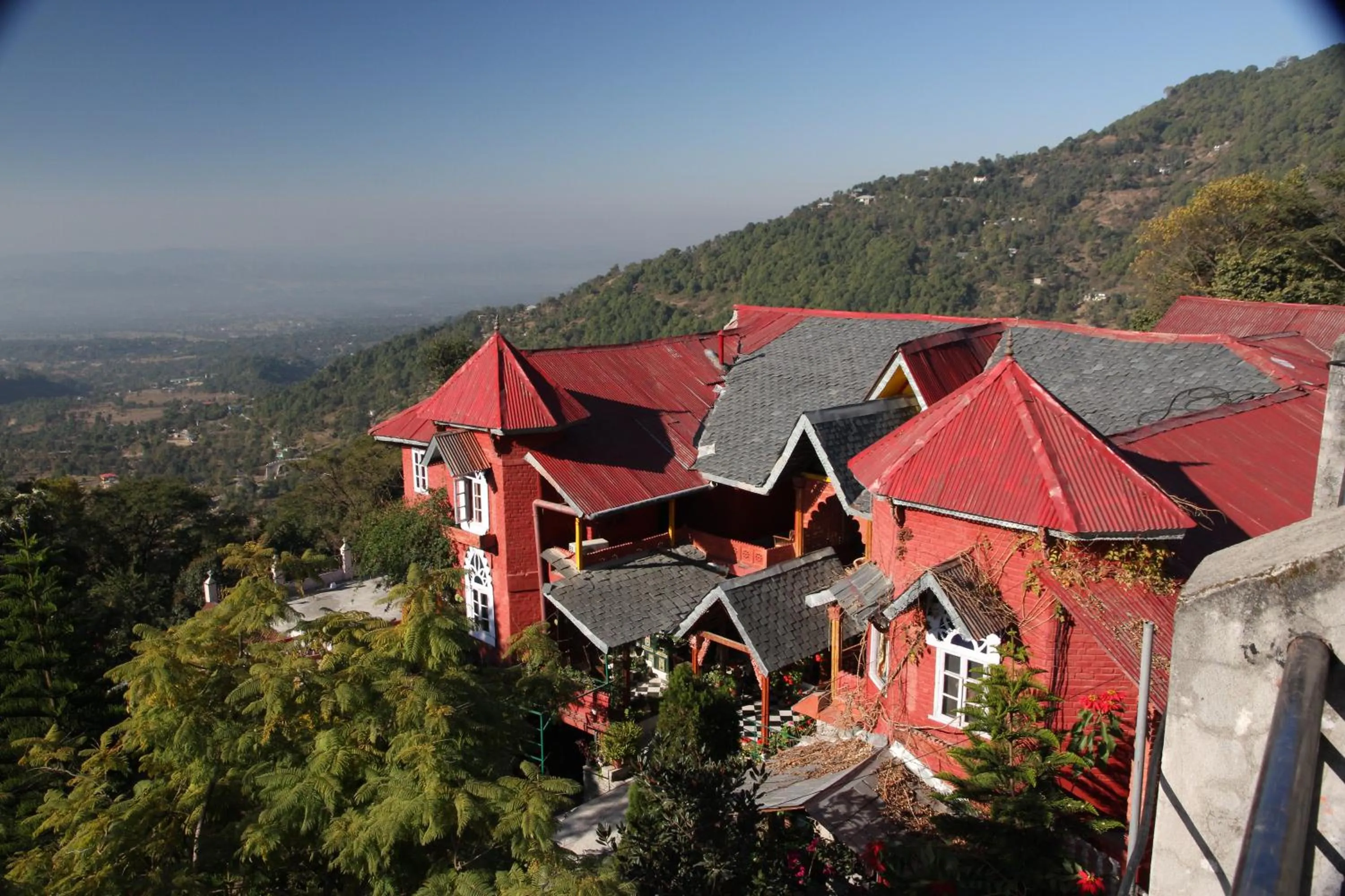 Bird's eye view in WelcomHeritage Grace Hotel