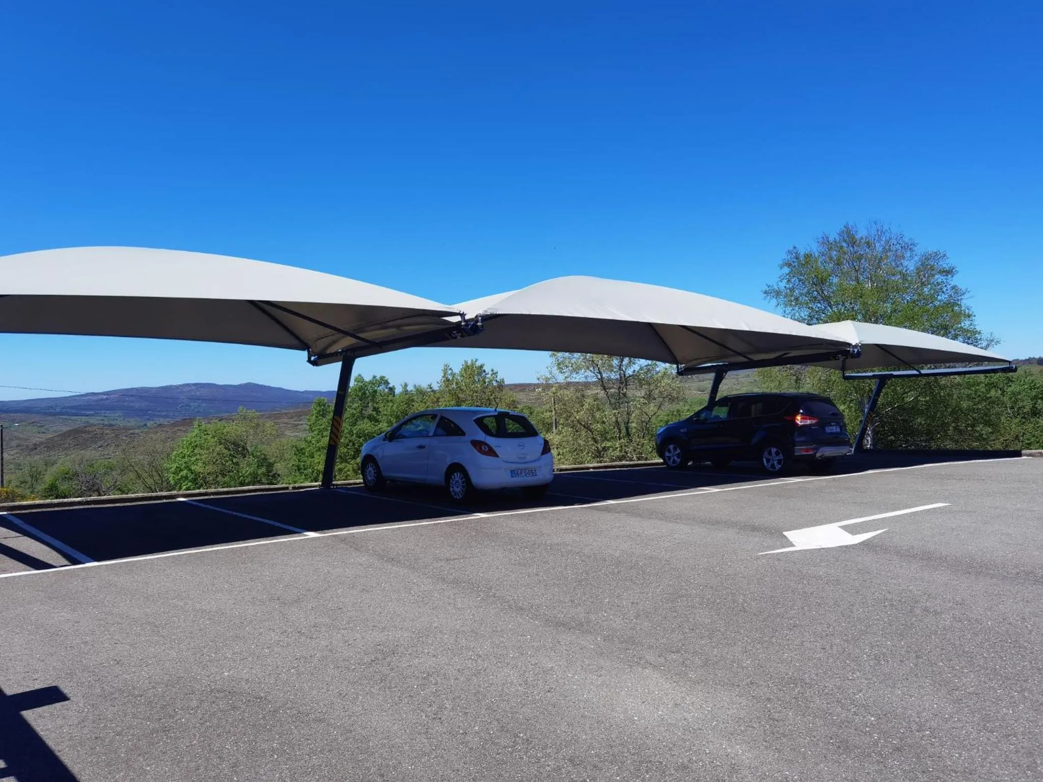 Parking in Hotel Restaurante Cazador