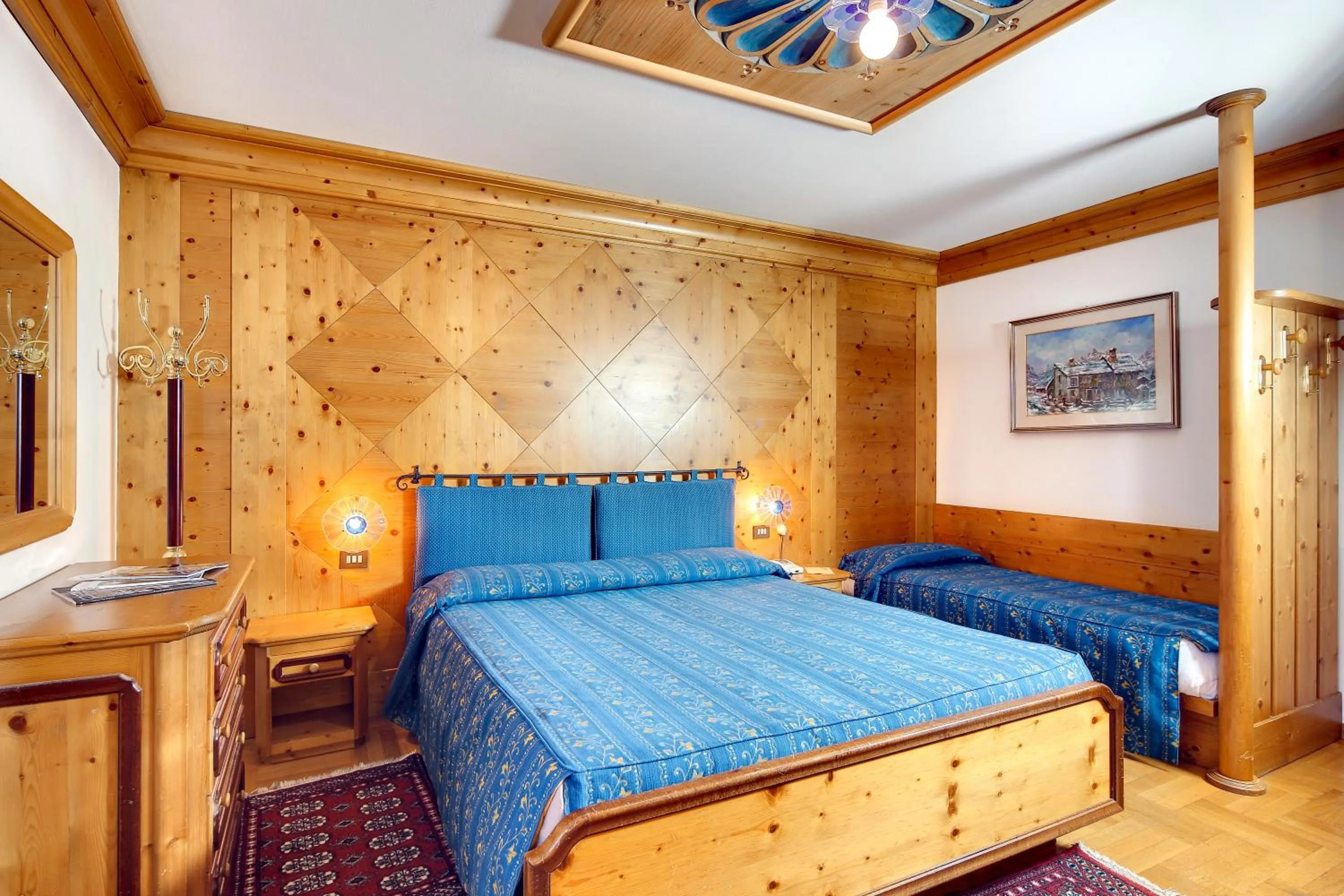 Bed in Hotel Natale