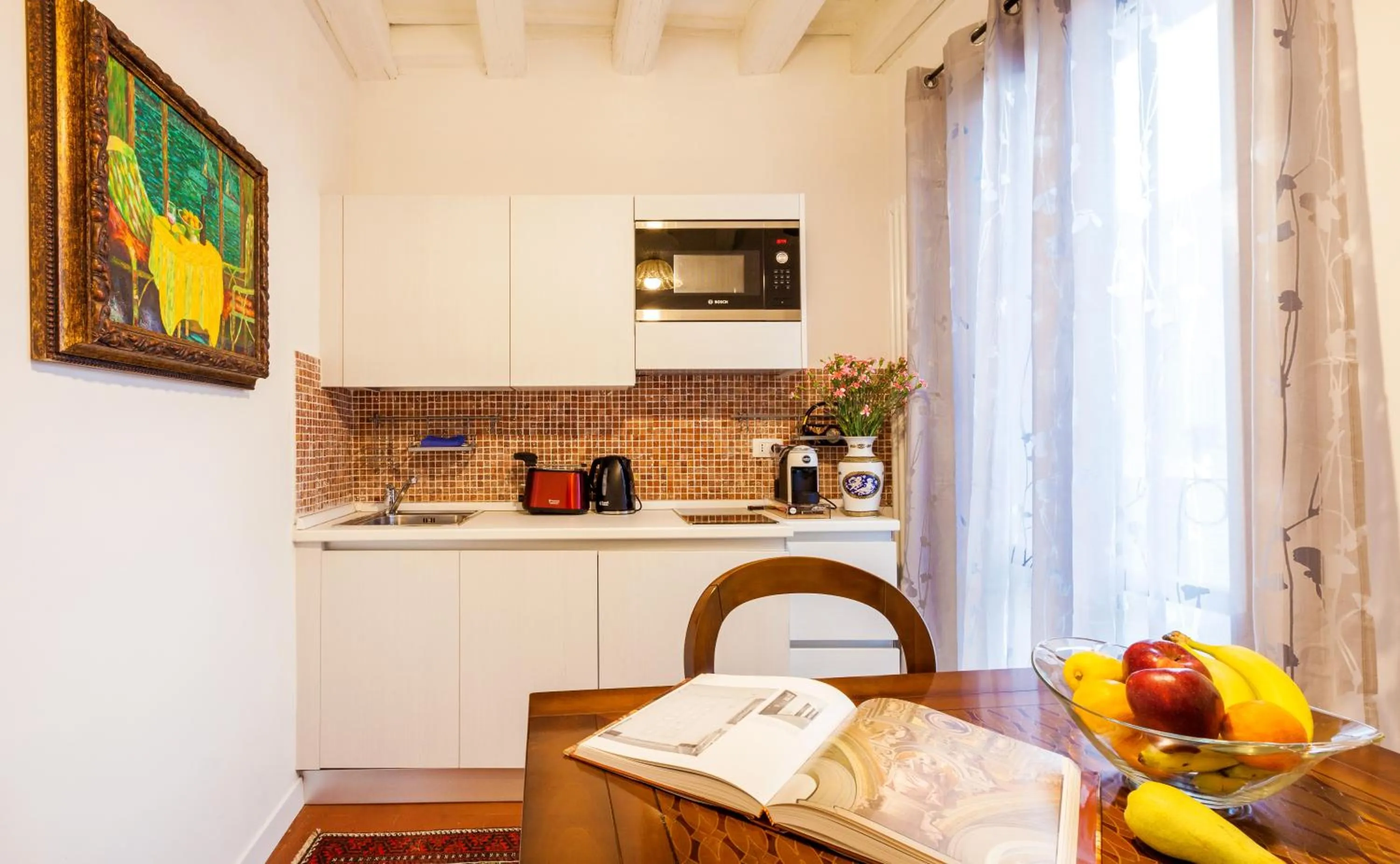 Kitchen or kitchenette in Residenza Vescovado