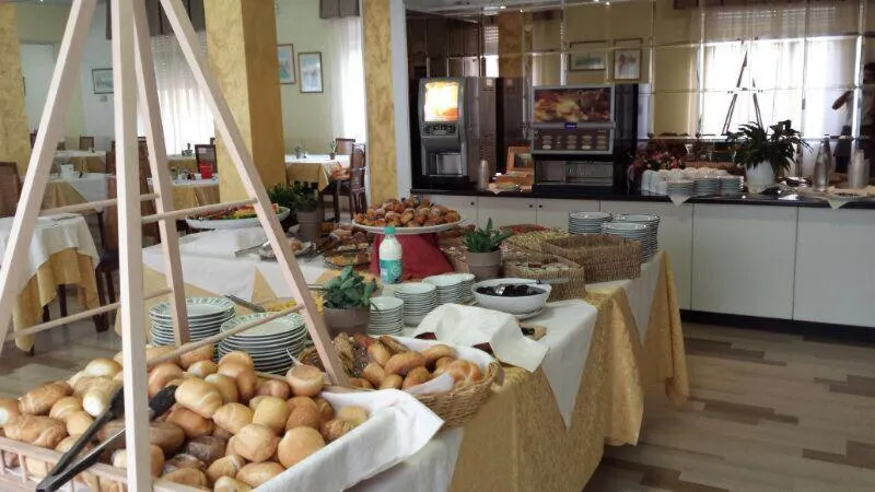 Continental breakfast in Hotel Al Mare