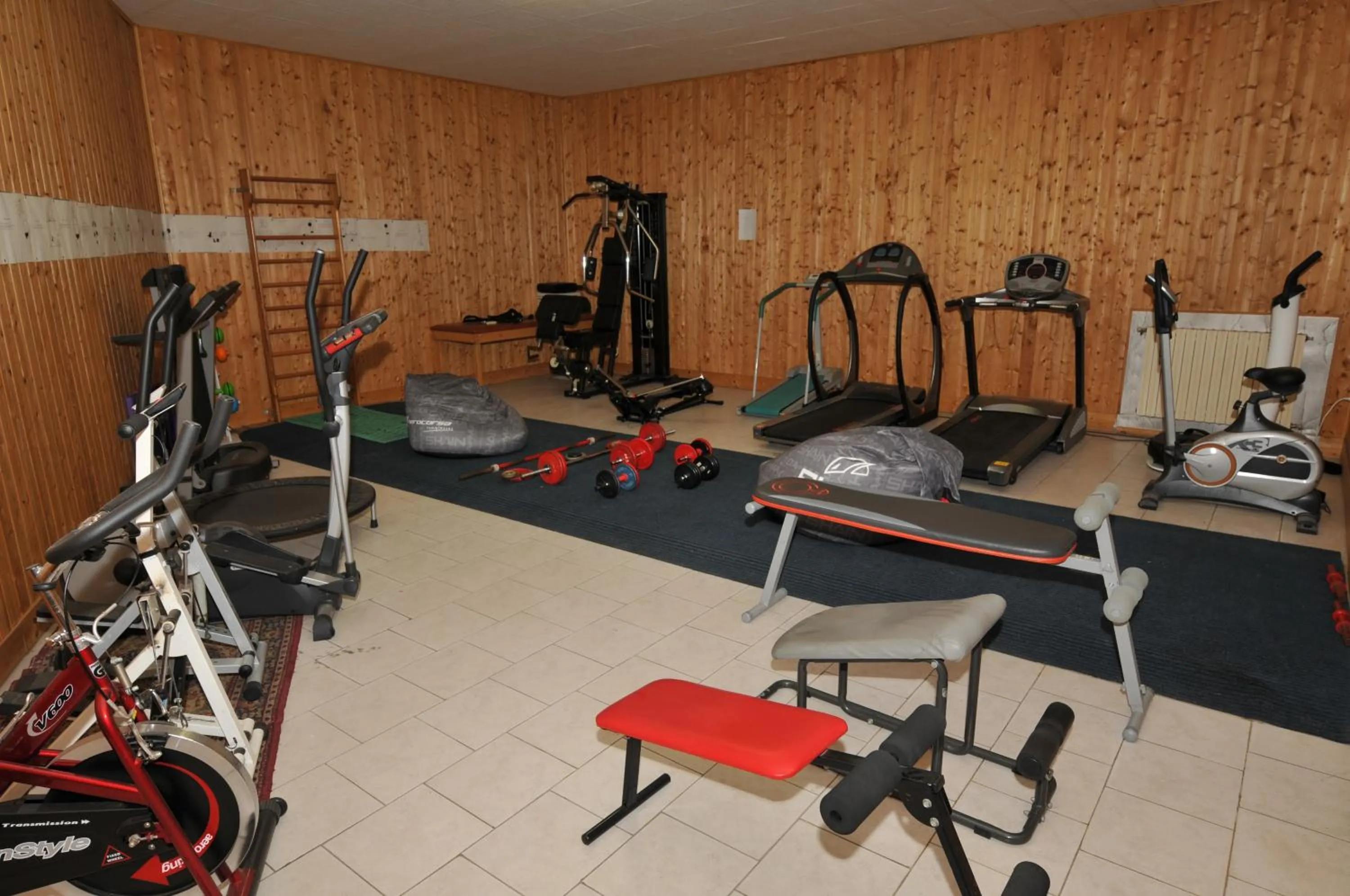 Fitness centre/facilities in Hotel Fossati