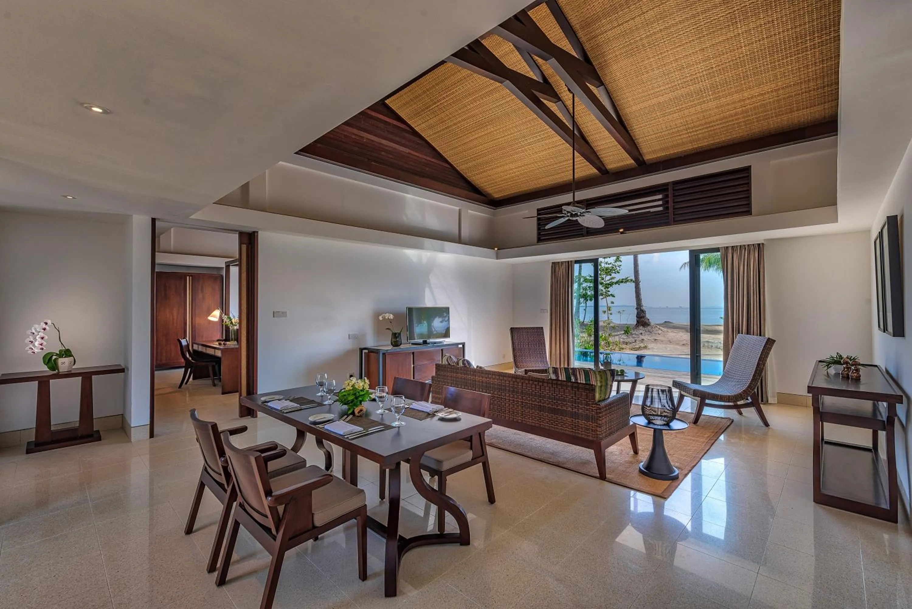 Living room in The Residence Bintan