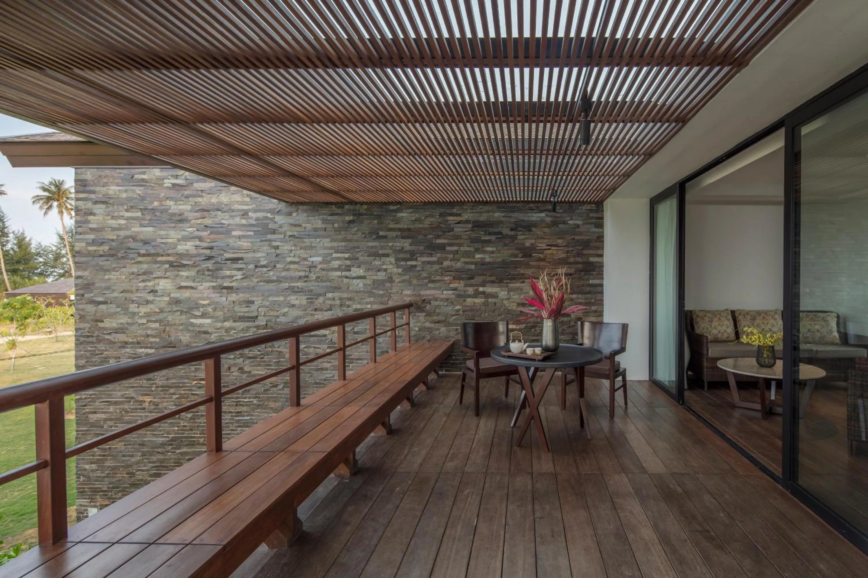 Patio in The Residence Bintan