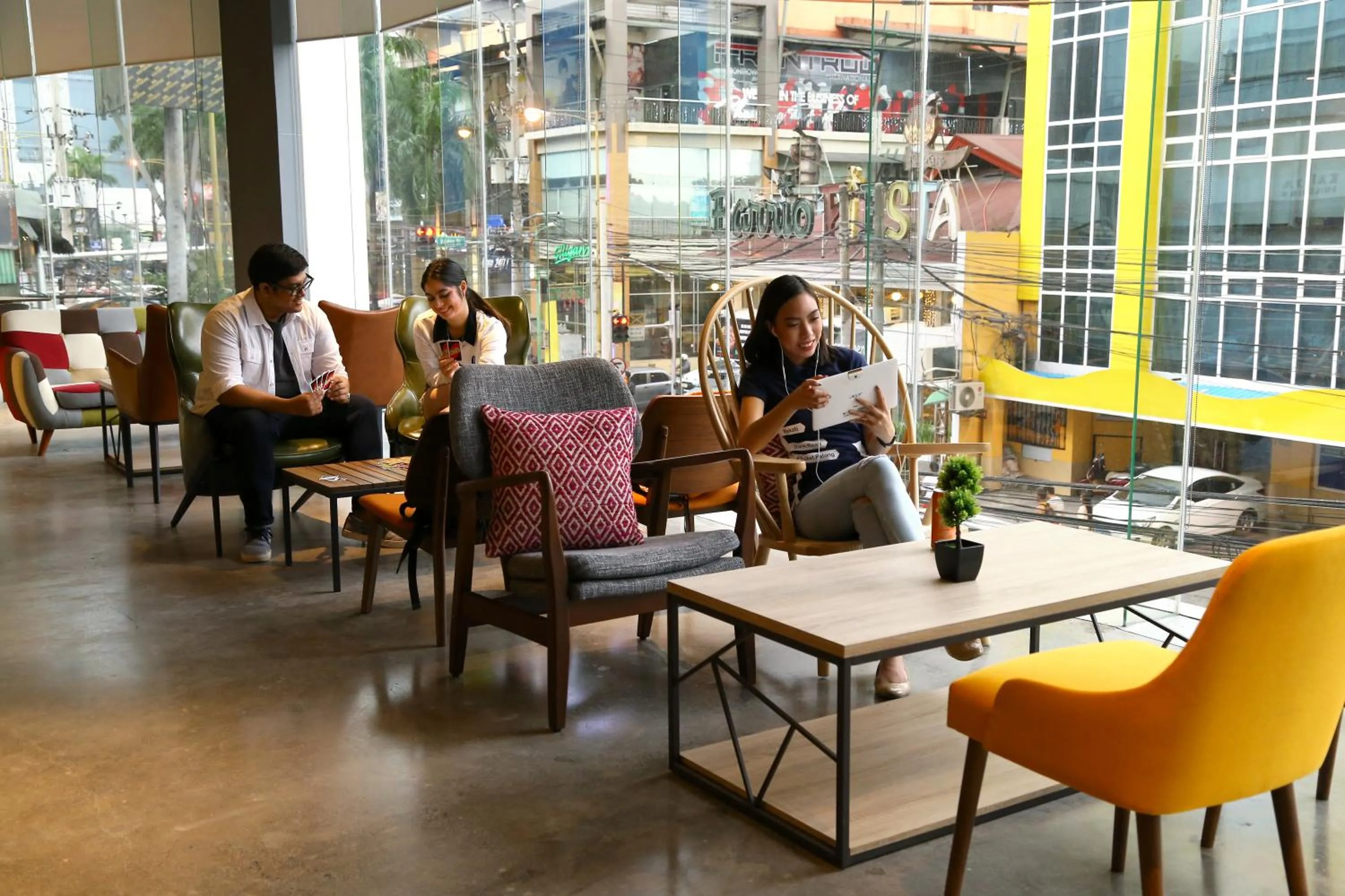 Lobby or reception in Lub d Manila Makati - Central Makati, Near Nightlife