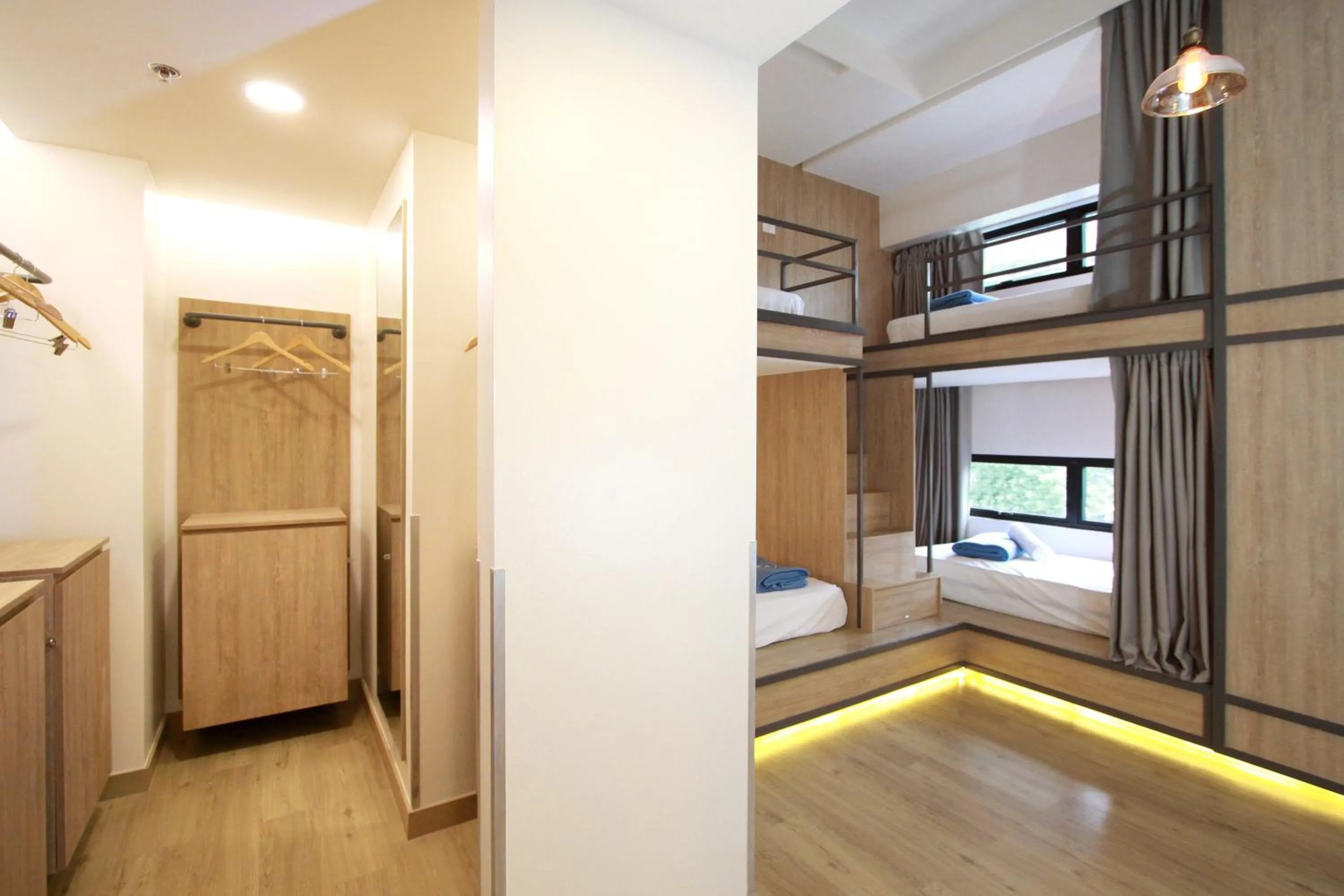 Bedroom, Bed in Lub d Manila Makati - Central Makati, Near Nightlife