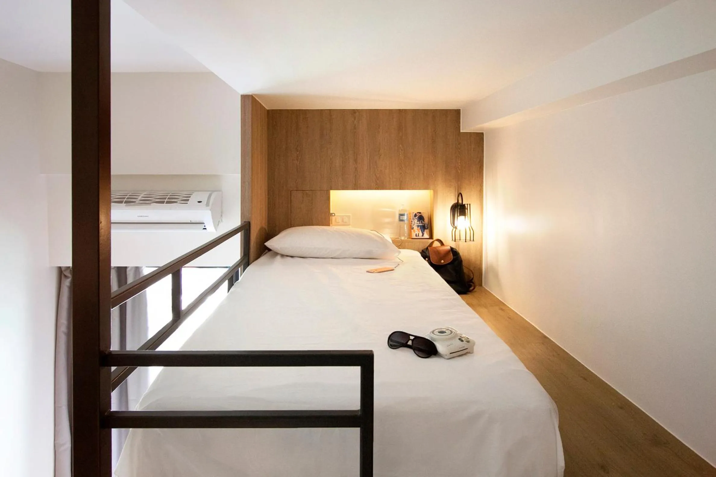 Bedroom, Bed in Lub d Manila Makati - Central Makati, Near Nightlife