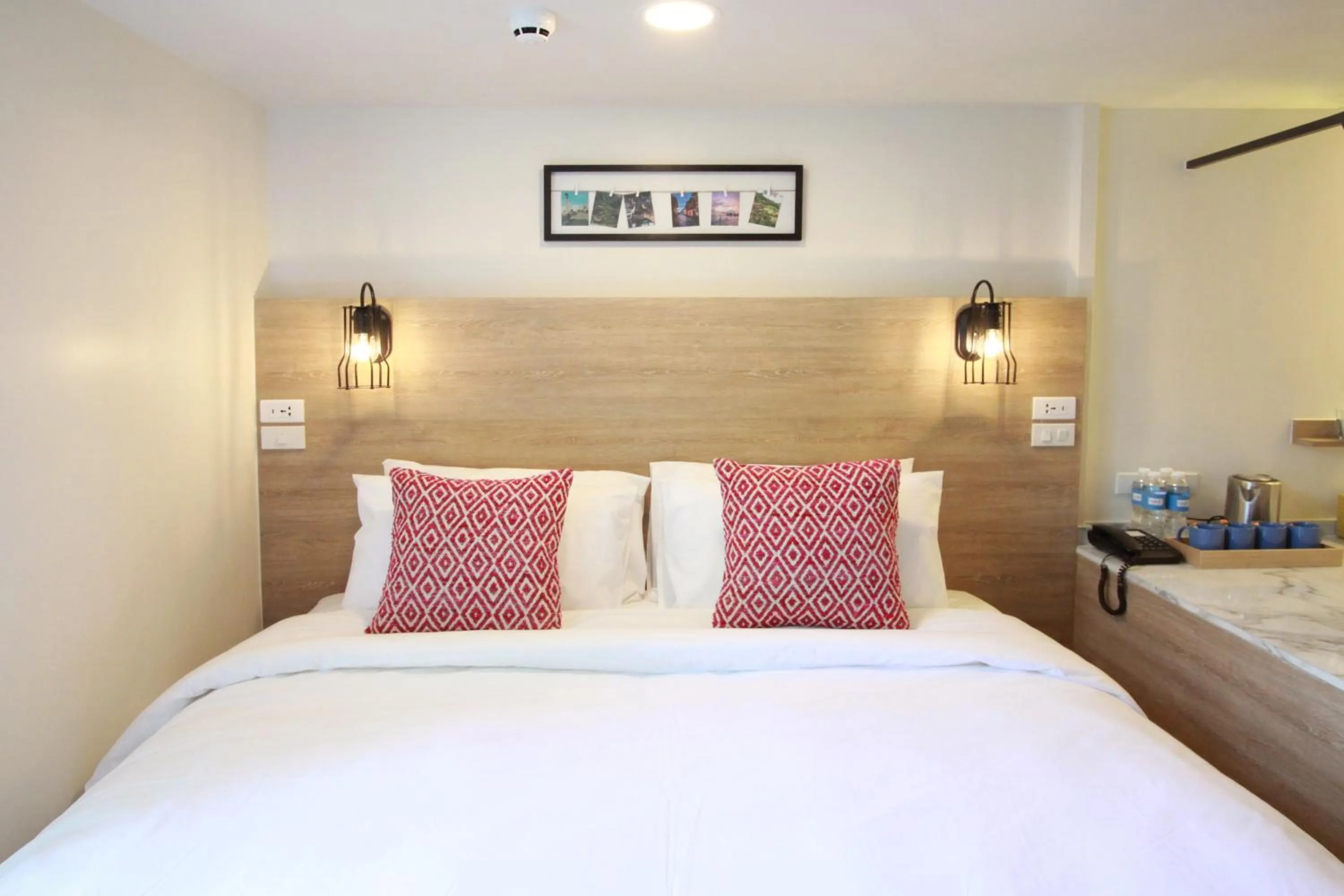 Decorative detail, Bed in Lub d Manila Makati - Central Makati, Near Nightlife