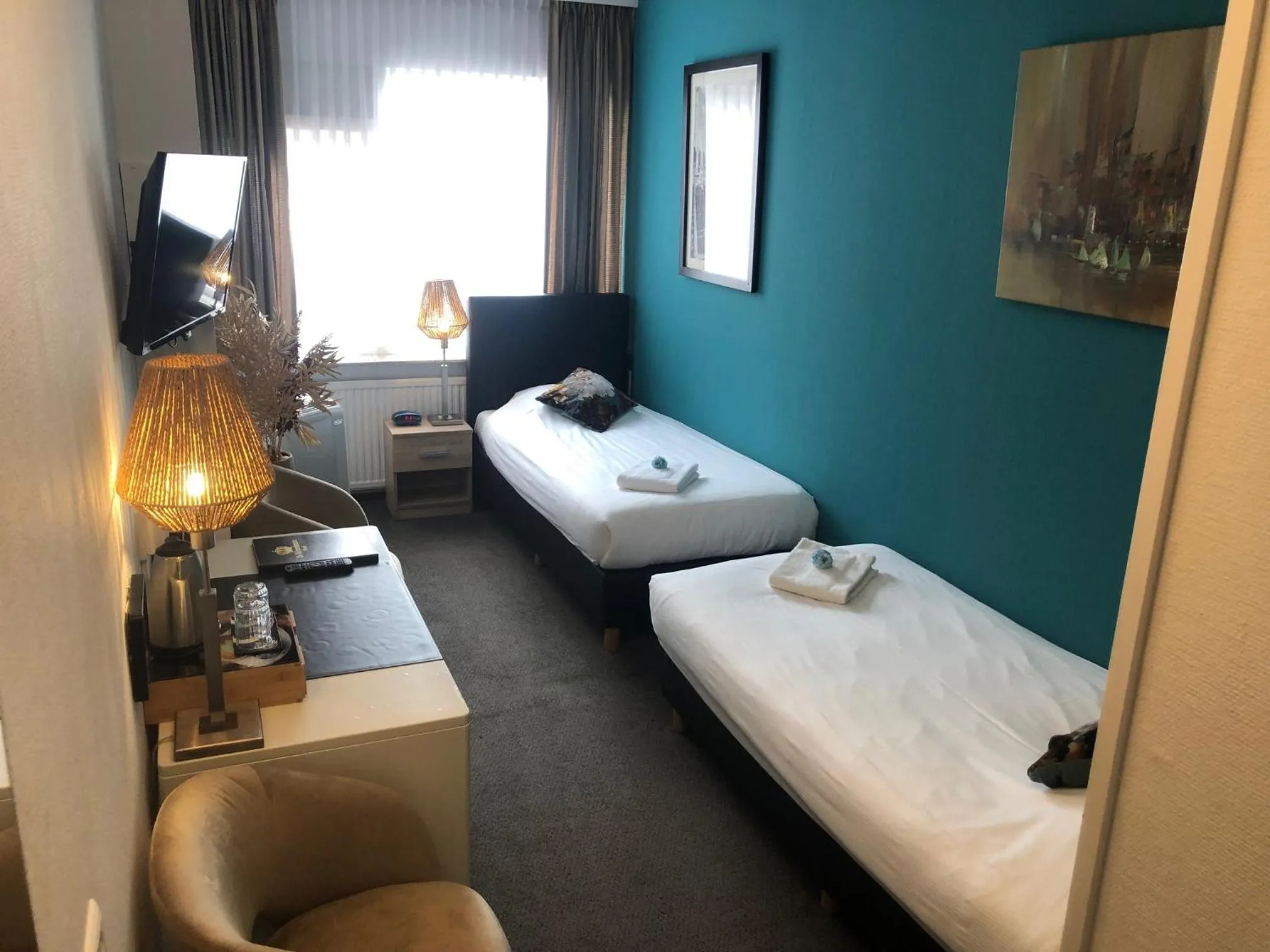 Bed in Hotel de Keizerskroon Hoorn