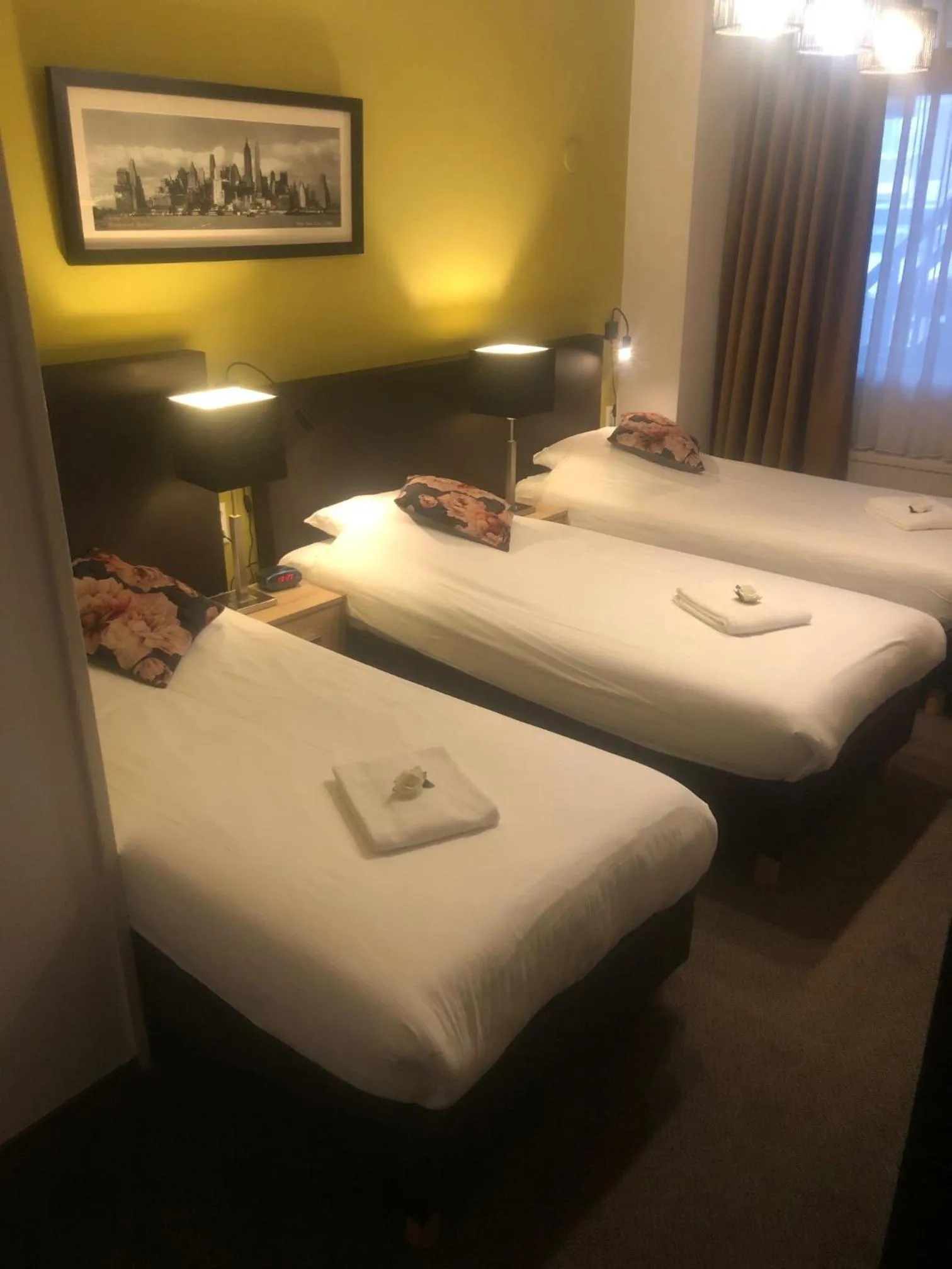 Bed in Hotel de Keizerskroon Hoorn