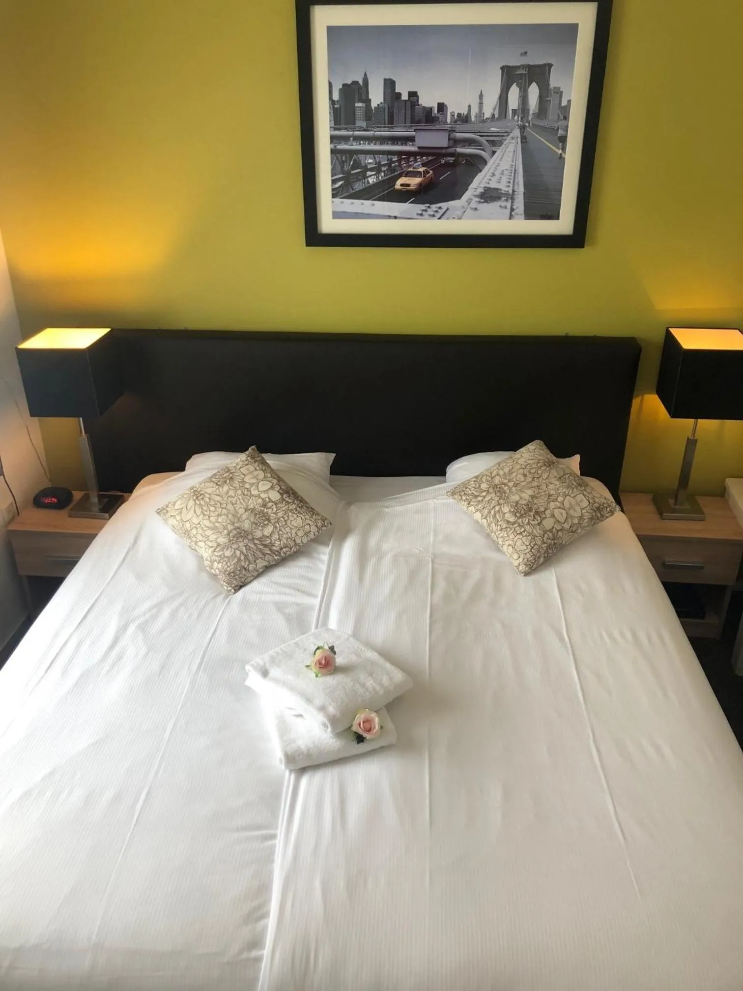 Bed in Hotel de Keizerskroon Hoorn