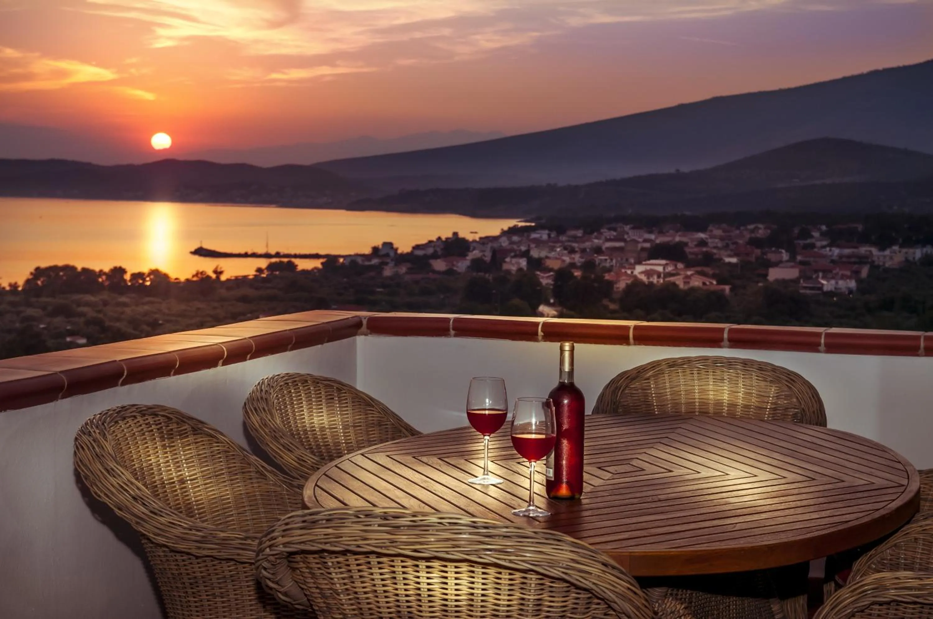 Balcony/Terrace in Kallisti Hotel
