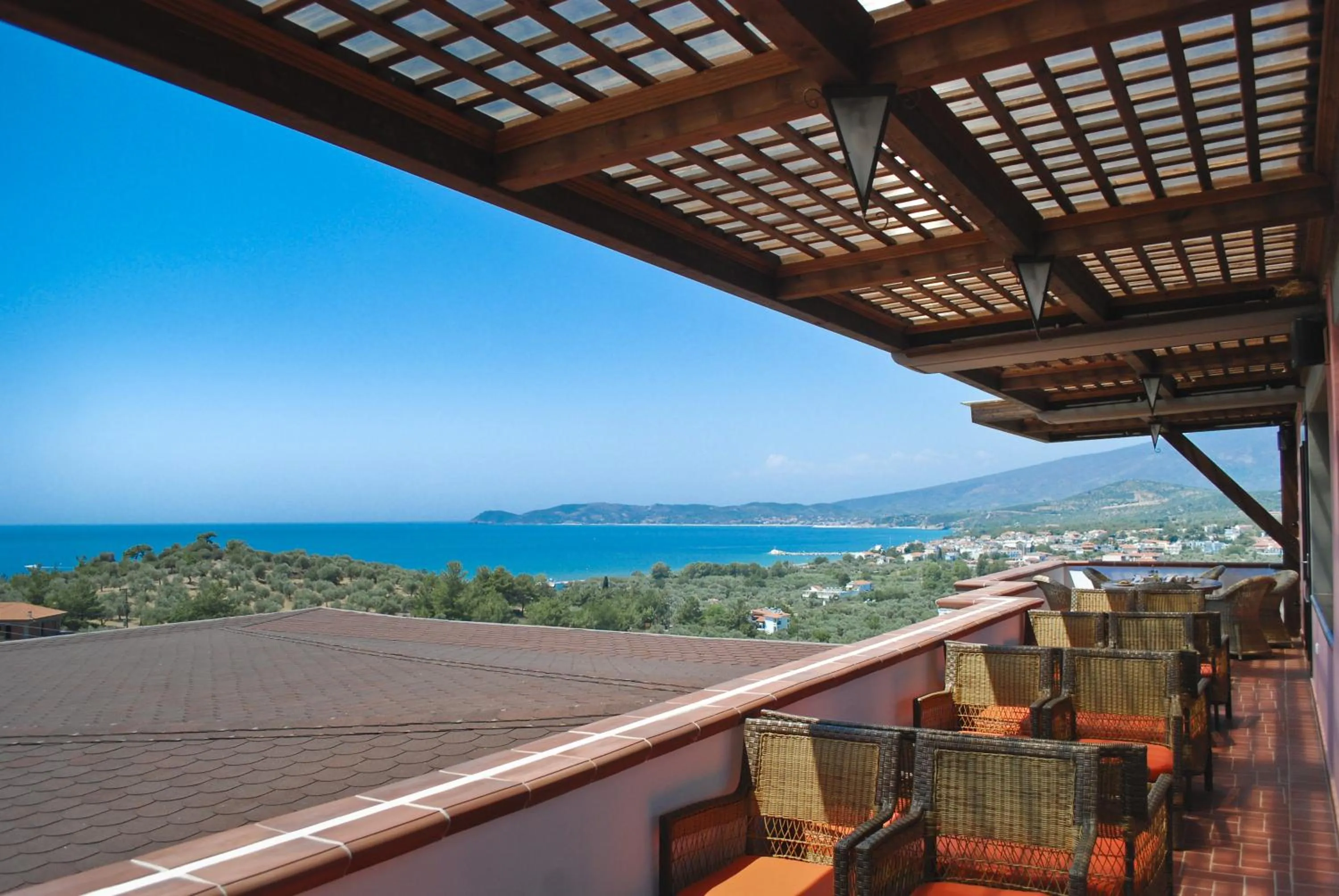 Mountain view in Kallisti Hotel