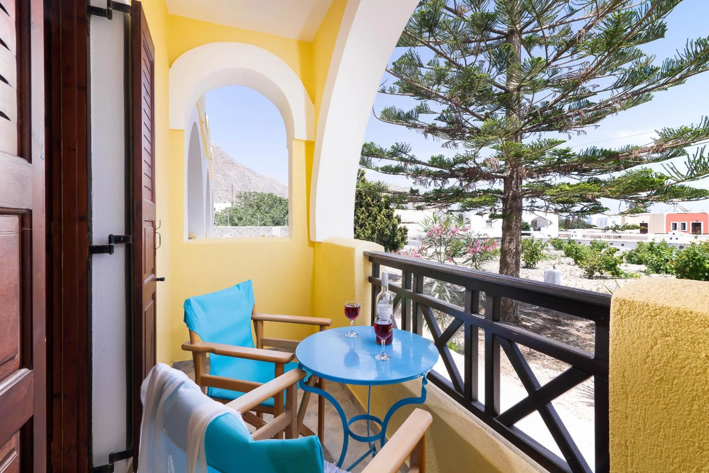 Balcony/Terrace in Mandilaria Studios