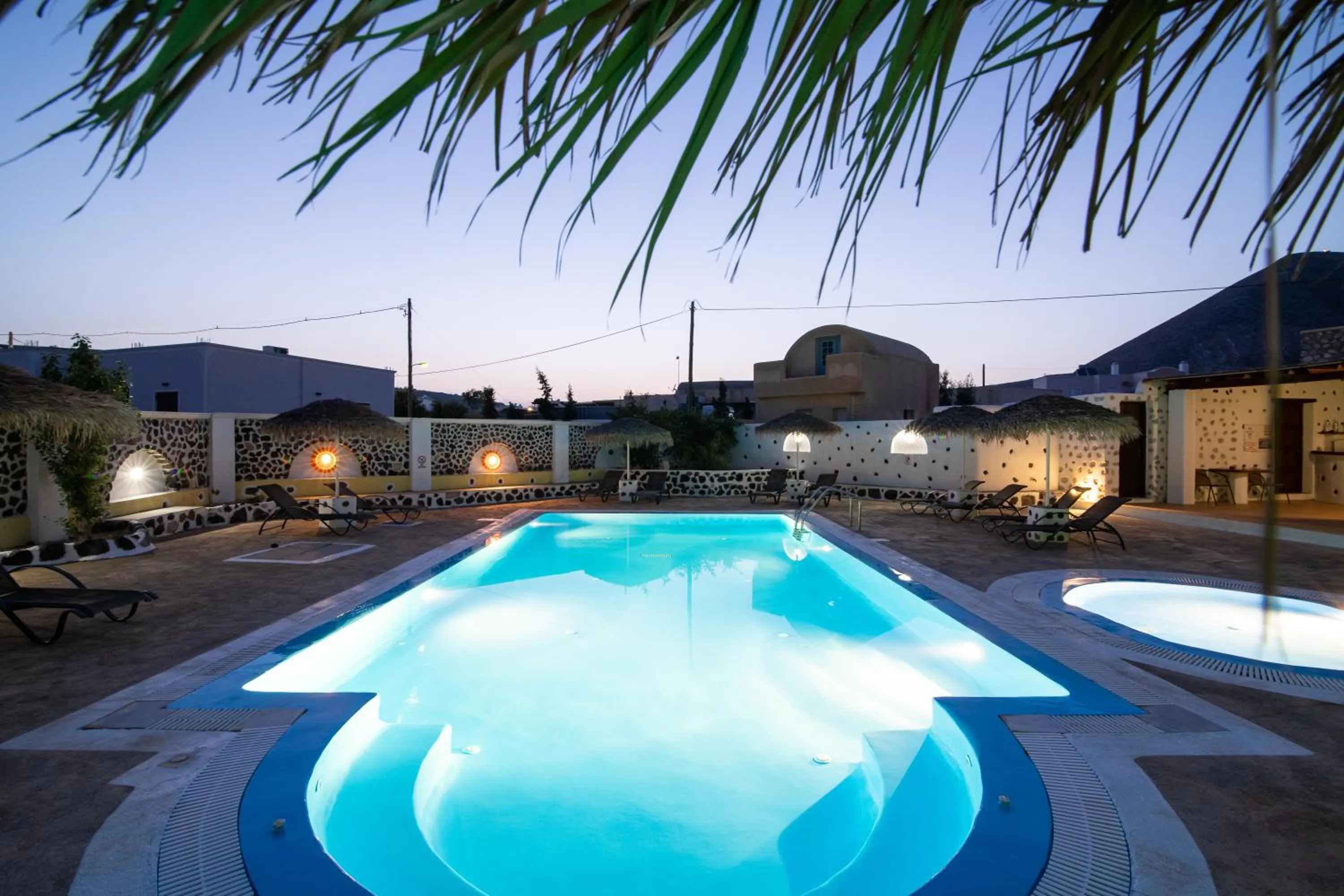 Swimming pool in Mandilaria Studios