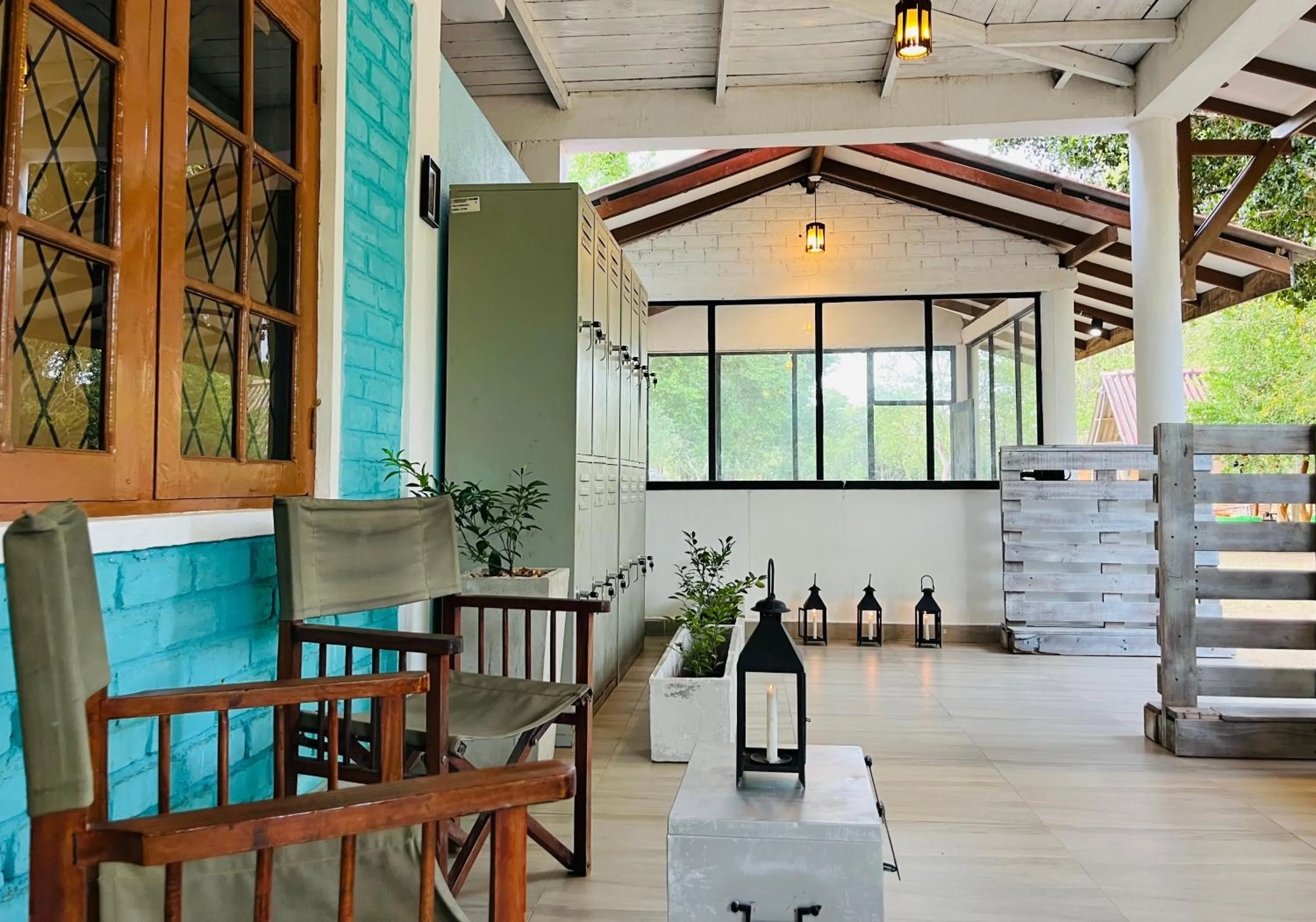 locker in Funky Leopard Safari Lodge Bordering Yala National Park