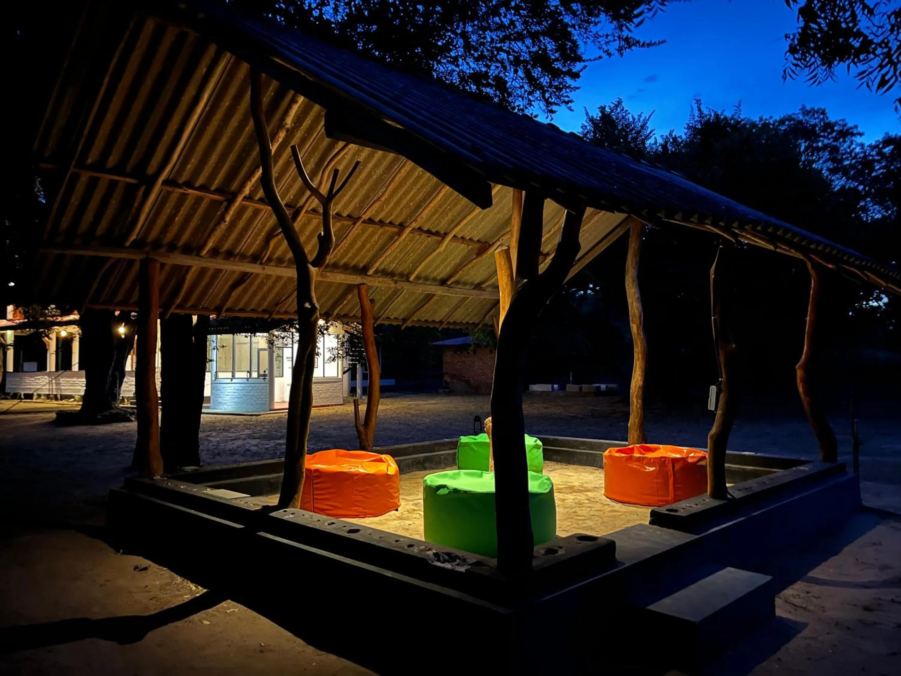 Garden in Funky Leopard Safari Lodge Bordering Yala National Park